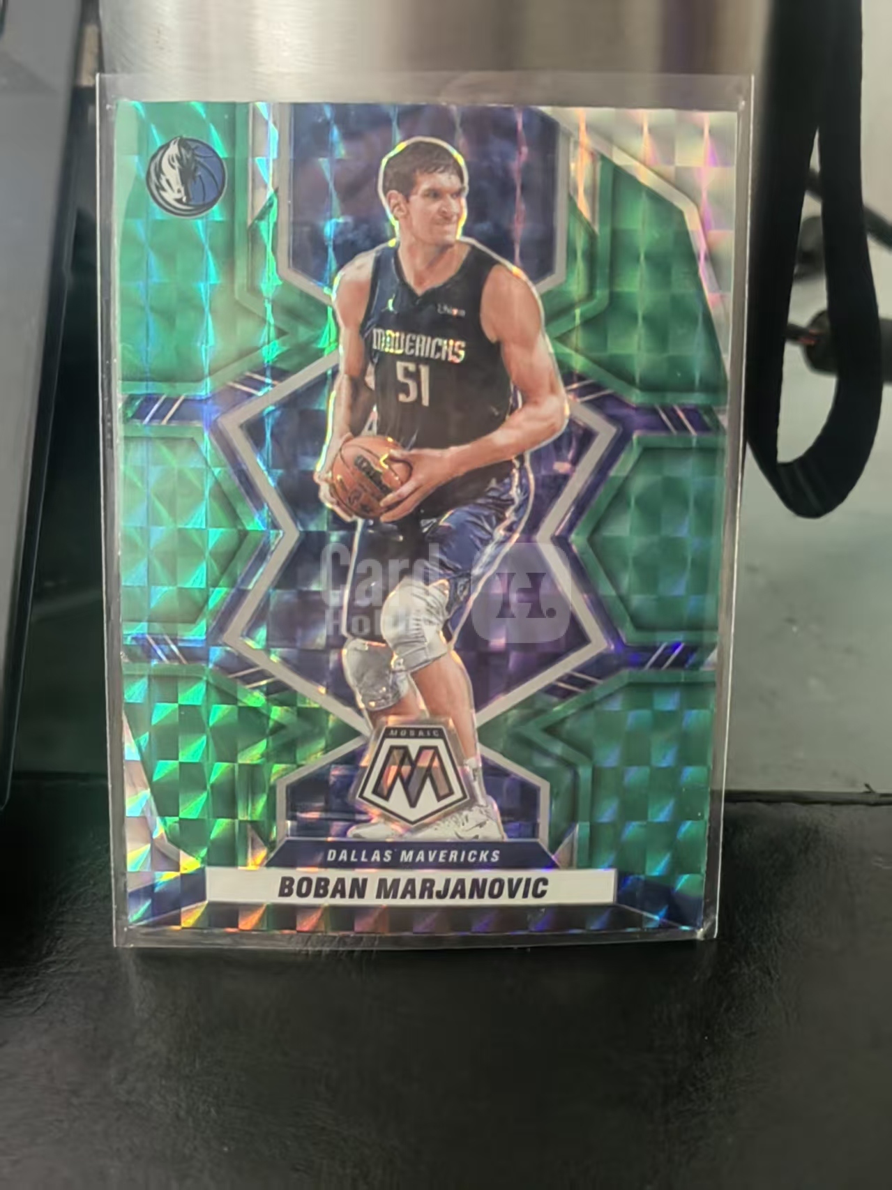 2021-22 Panini Mosaic Boban Marjanovic 马赛克 博班 马里亚诺维奇 独行侠 绿格子折 绿马赛克折 篮 白边白角 不保卡品 卡品如图