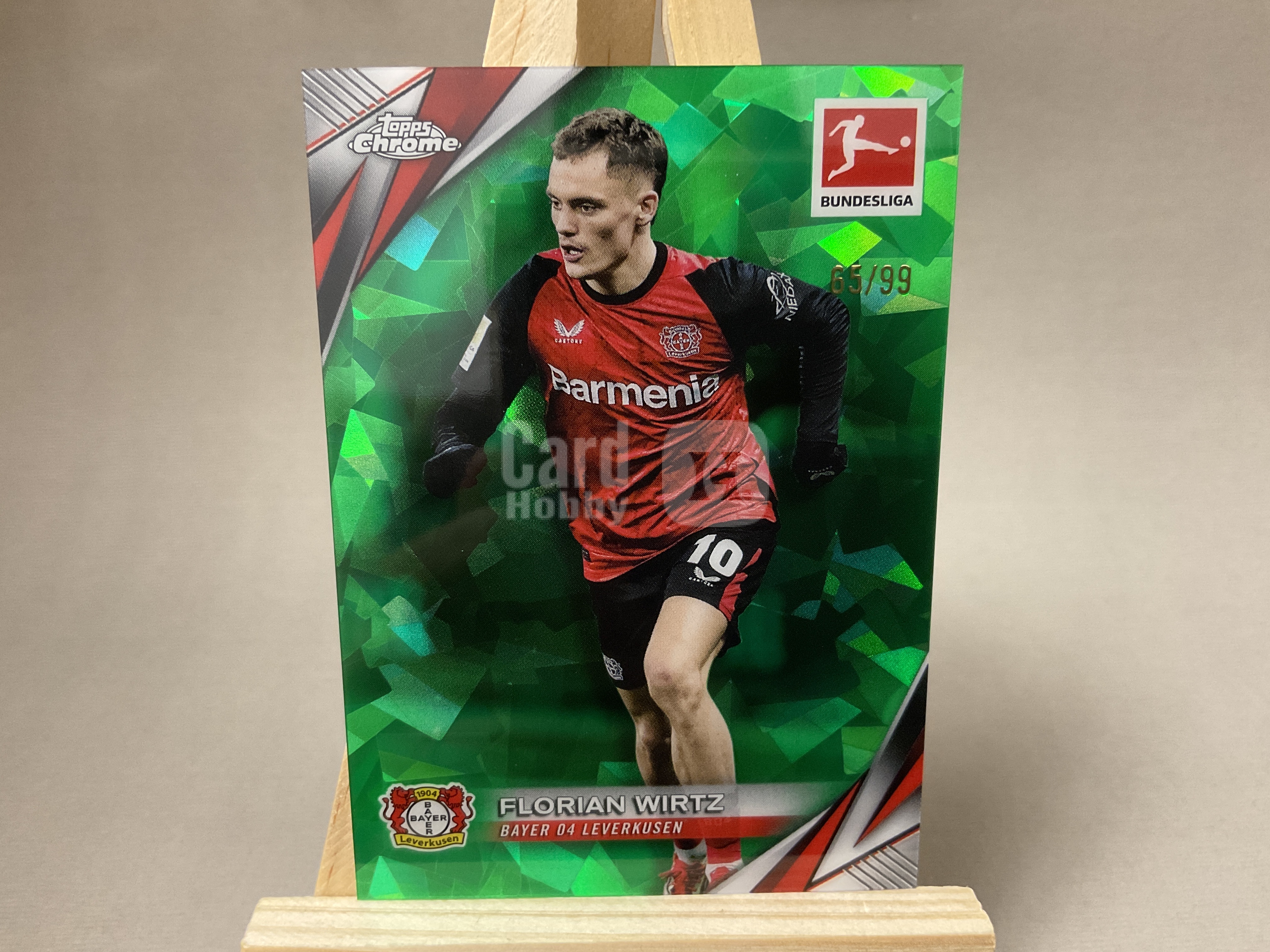 2024-25 Topps Chrome Florian Wirtz #99折 维尔茨 德国 利物浦 勒沃库森 英超 德甲
