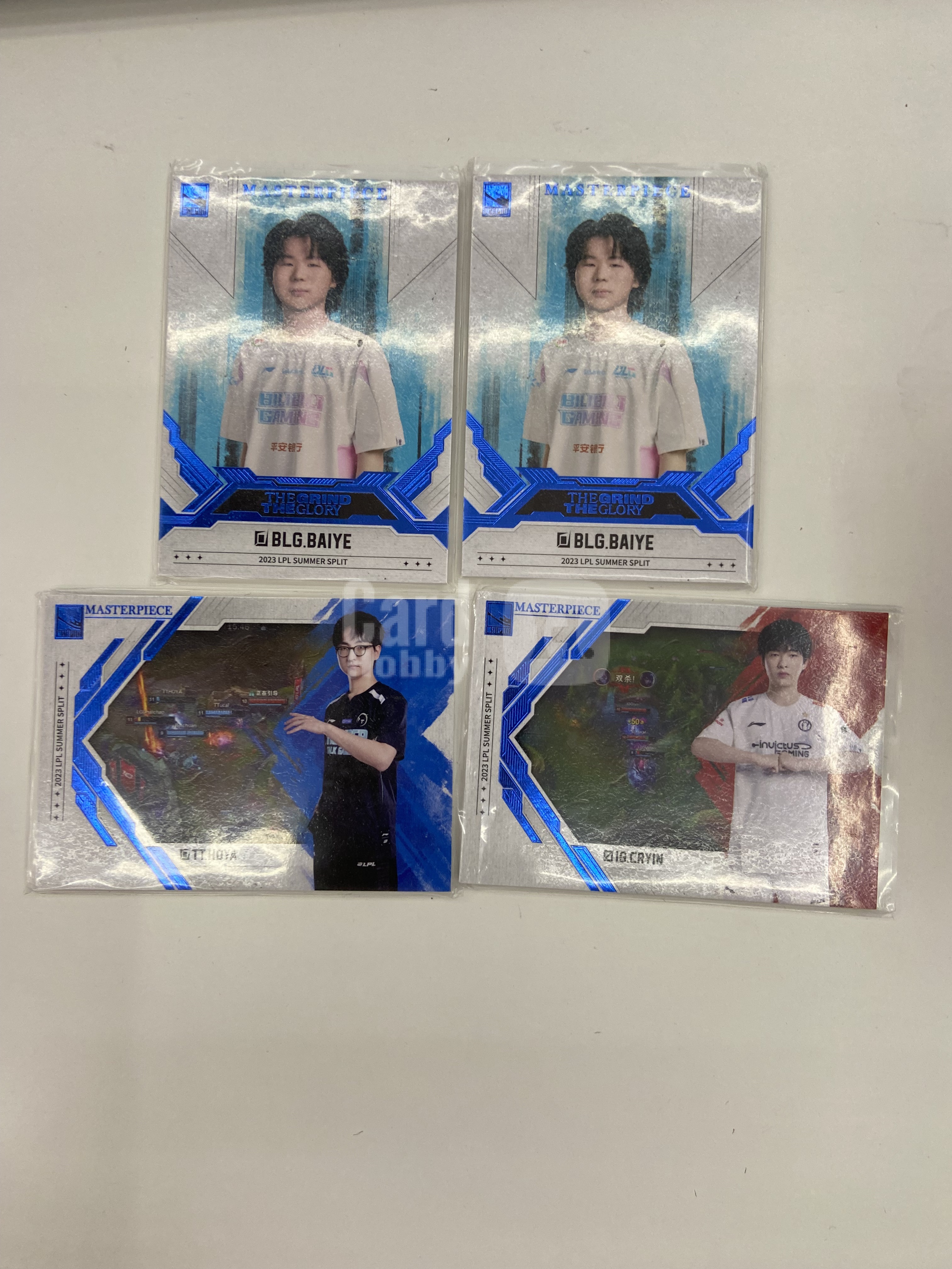 2025 Buffun LPL Cryin S赛出征特卡 高光时刻 IG HOYA 不凡玩品 英雄联盟 杰作 佛总