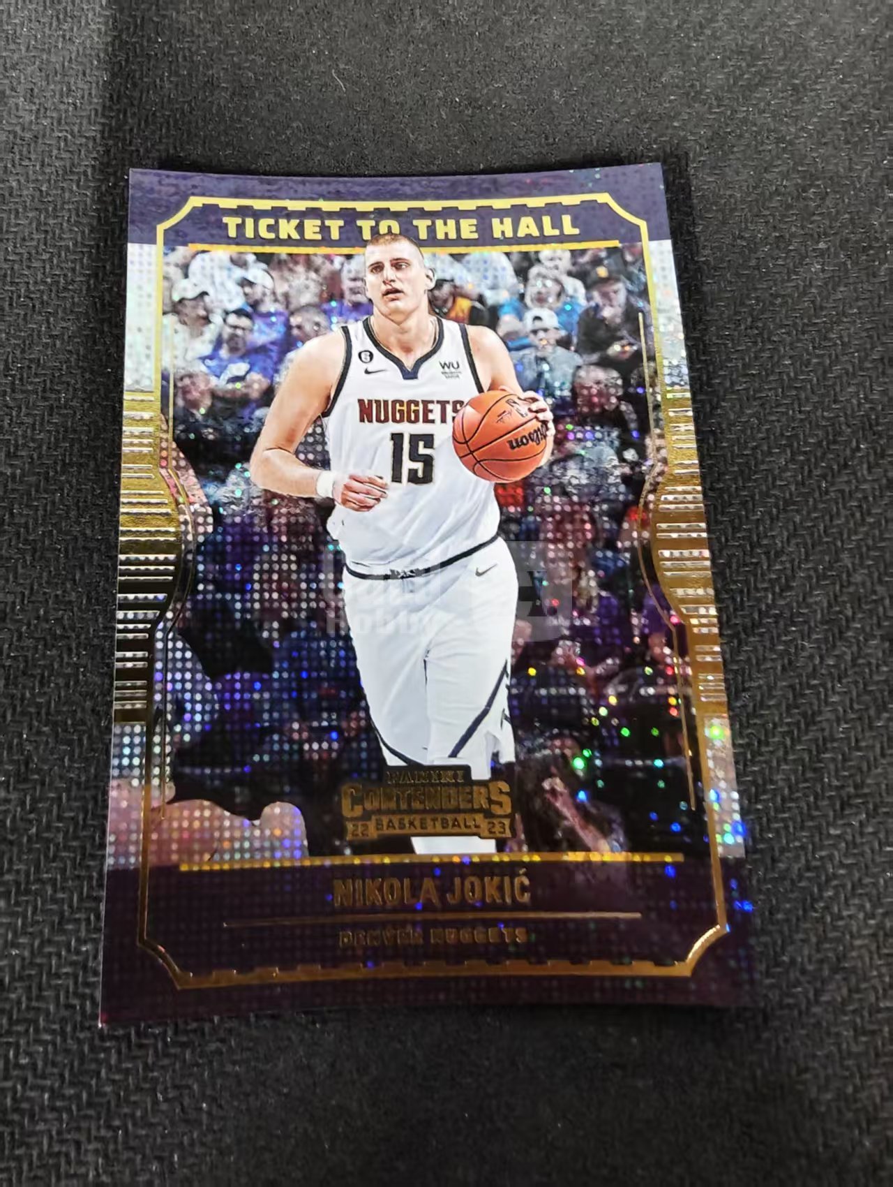 【可合并,不累计】2022-23 Panini Contenders nikola jokic 球票 掘金 尼古拉 约基奇 约老师 点点折 特卡 边角瑕疵 #12