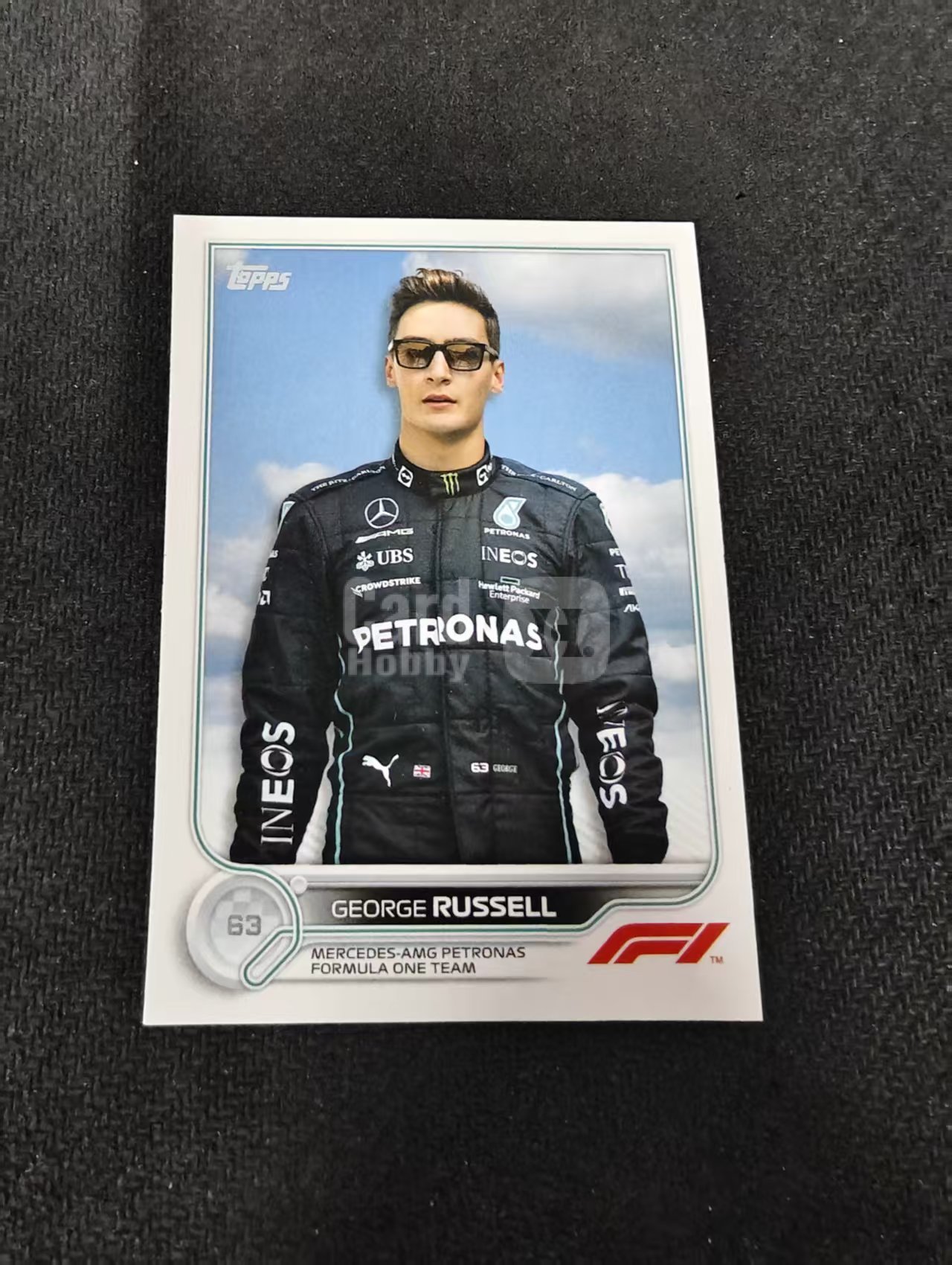 2022 Topps Chrome F1 George Russell 乔治 拉塞尔 梅奔 划痕 边角瑕疵@20