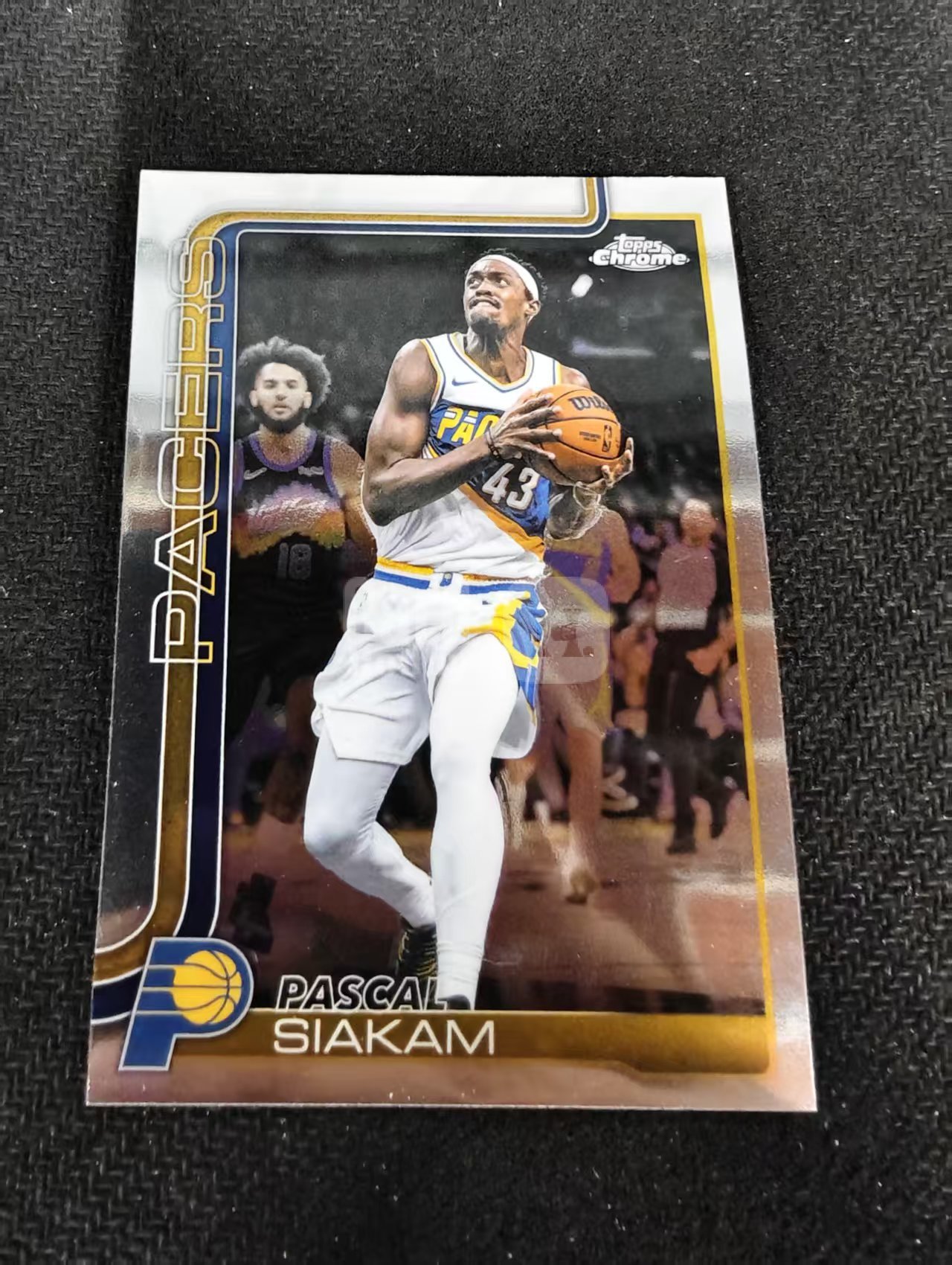 2026 Topps Chrome Update Pascal Siakam 帕斯卡尔 西亚卡姆 步行者 TCU 划痕 边角瑕疵 #27