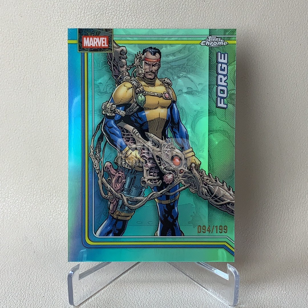 2026 Topps Marvel (MCU) Comics Chrome 漫威TC Forge 锻造者 094/199编 水绿折 折射 品相如图 凑套必备 佑哥