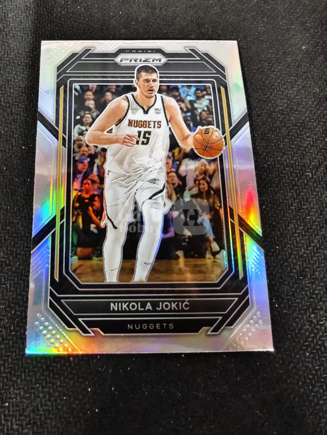 2022-23 Panini Prizm Nikola Jokic PZ 尼古拉 约基奇 掘金 银折 PZ 划痕 边角瑕疵 #39