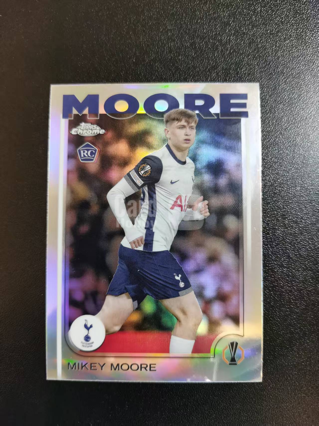 2025 Topps Chrome Mikey Moore 米奇摩尔 热刺 新秀RC 欧战TC 银折 收藏凑套 卡品如图 免费代拍AKJ