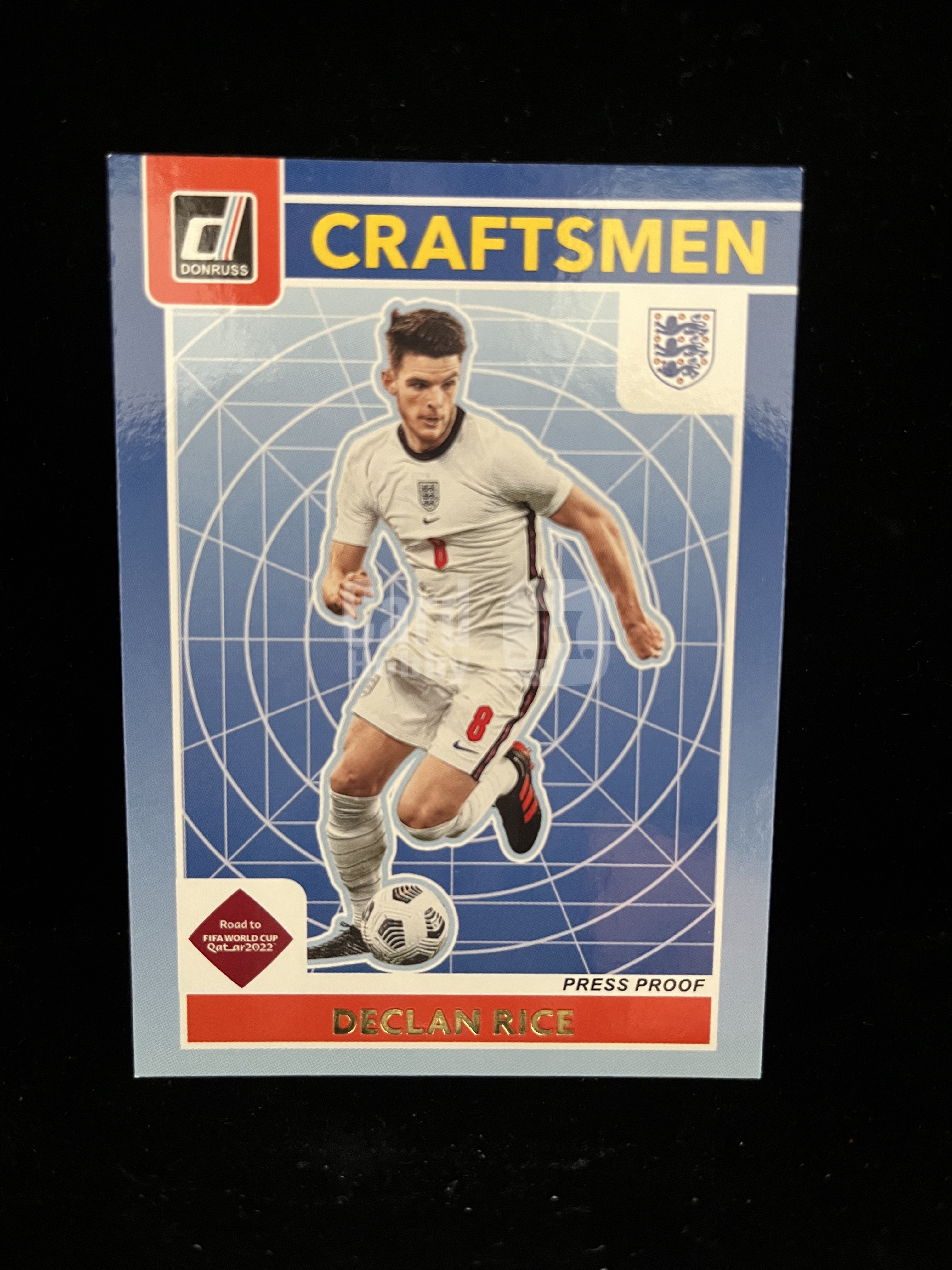 免费代拍 2021 Donruss FIFA World Cup 赖斯 Declan Rice Press Proof 卡品如图#A839