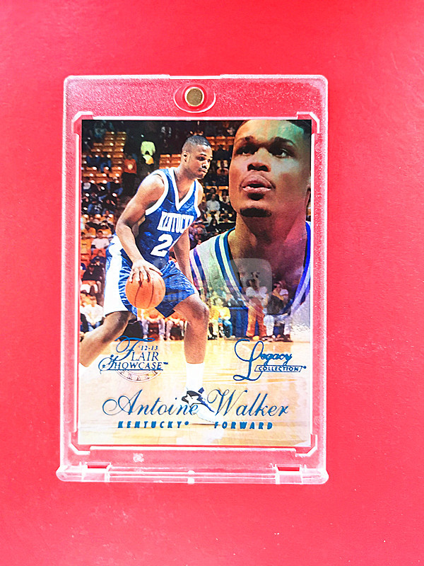 2012-13 Fleer Retro 安东尼-沃克 (( 限量150张 1996-97 FLAIR SHOECASE )) ebay奇迹