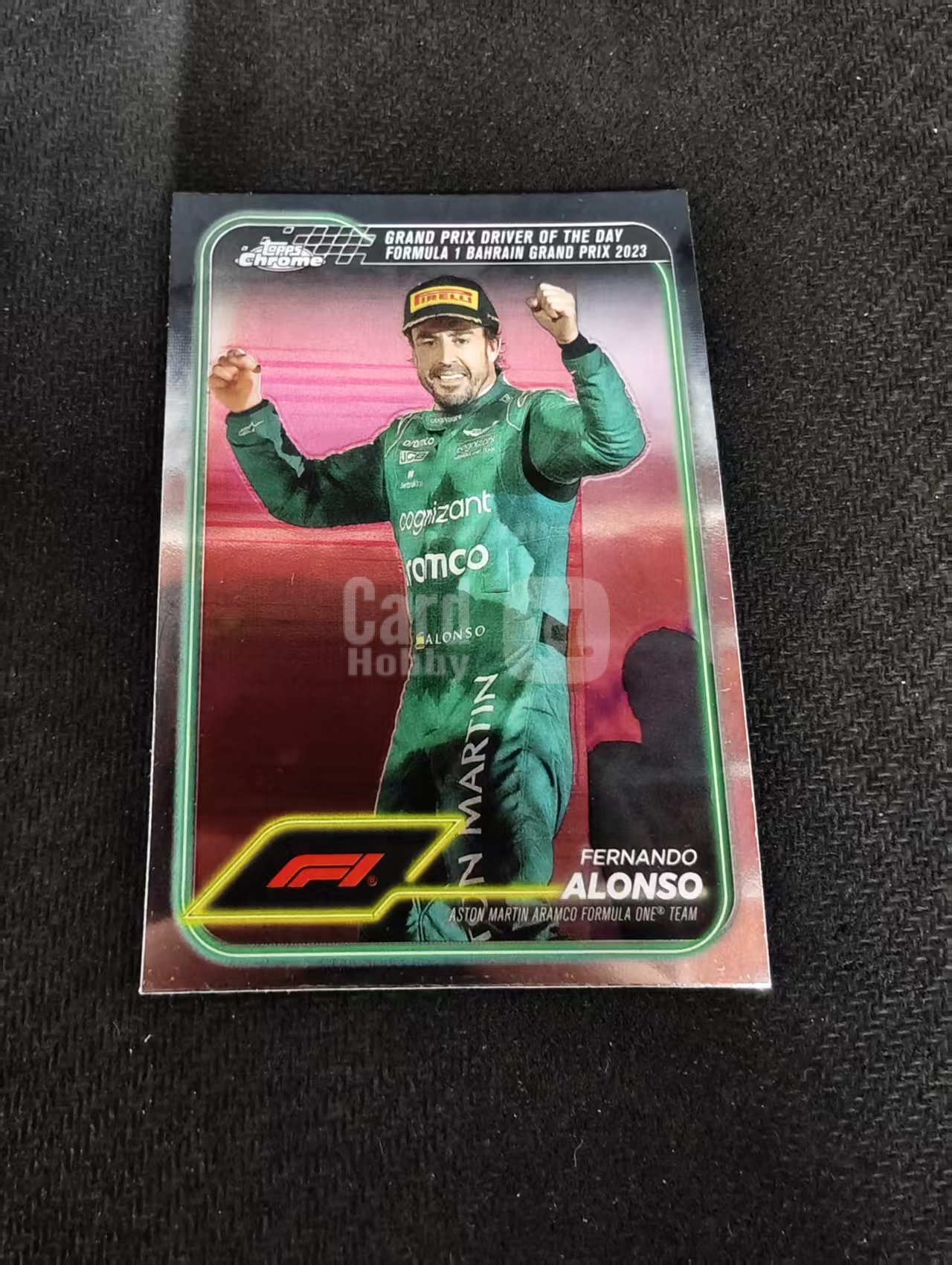 2024 Topps Chrome Fernando Alonso 费尔南多 阿隆索 F1 划痕 边角瑕疵 #159