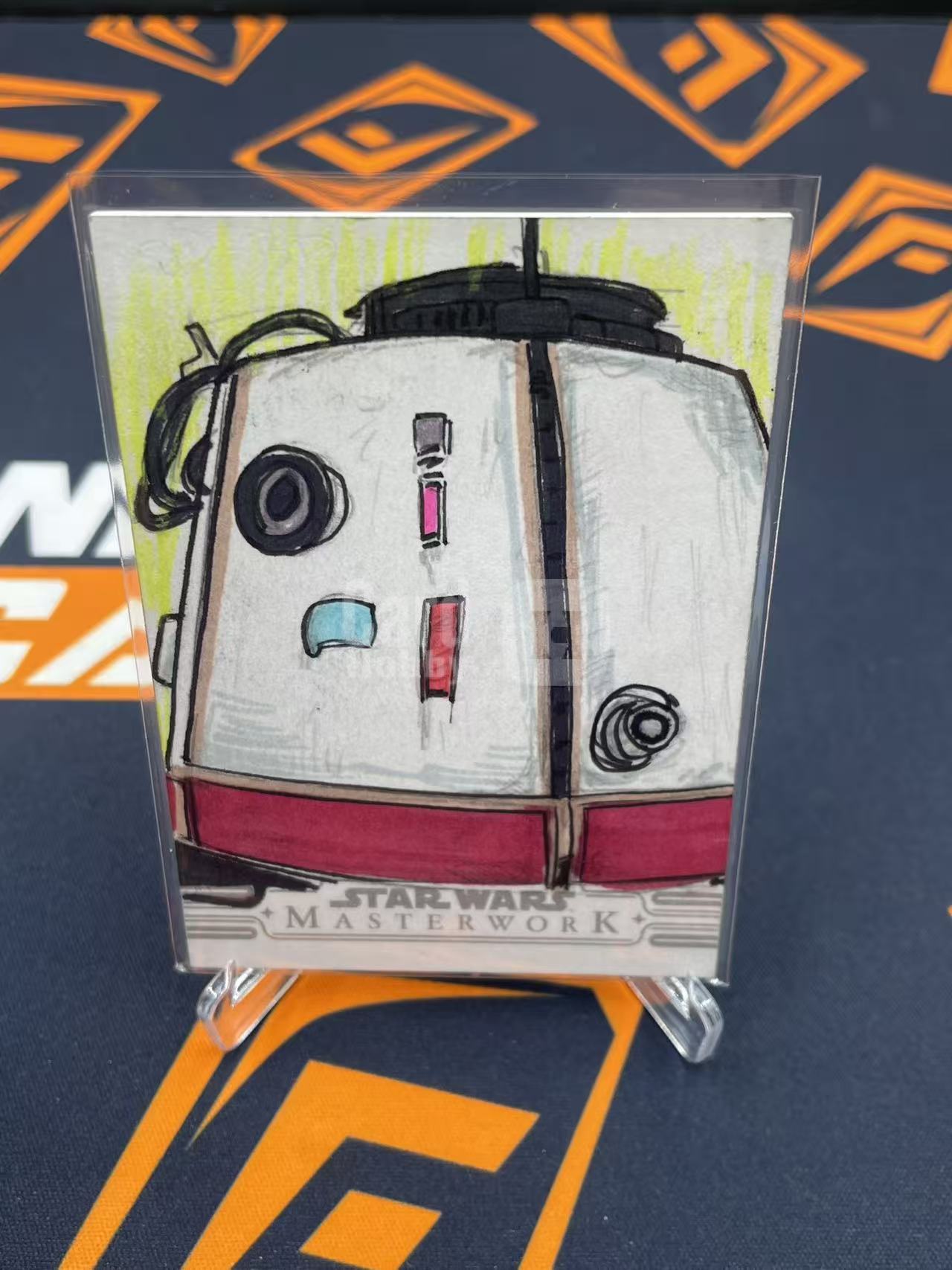 2026 Star Wars Topps 星球大战 Masterwork 大师杰作 手绘卡 Sketch 【缇缇代拍】 1/1编 画师 Dan Curto 亲笔签名 值得收藏 天空城