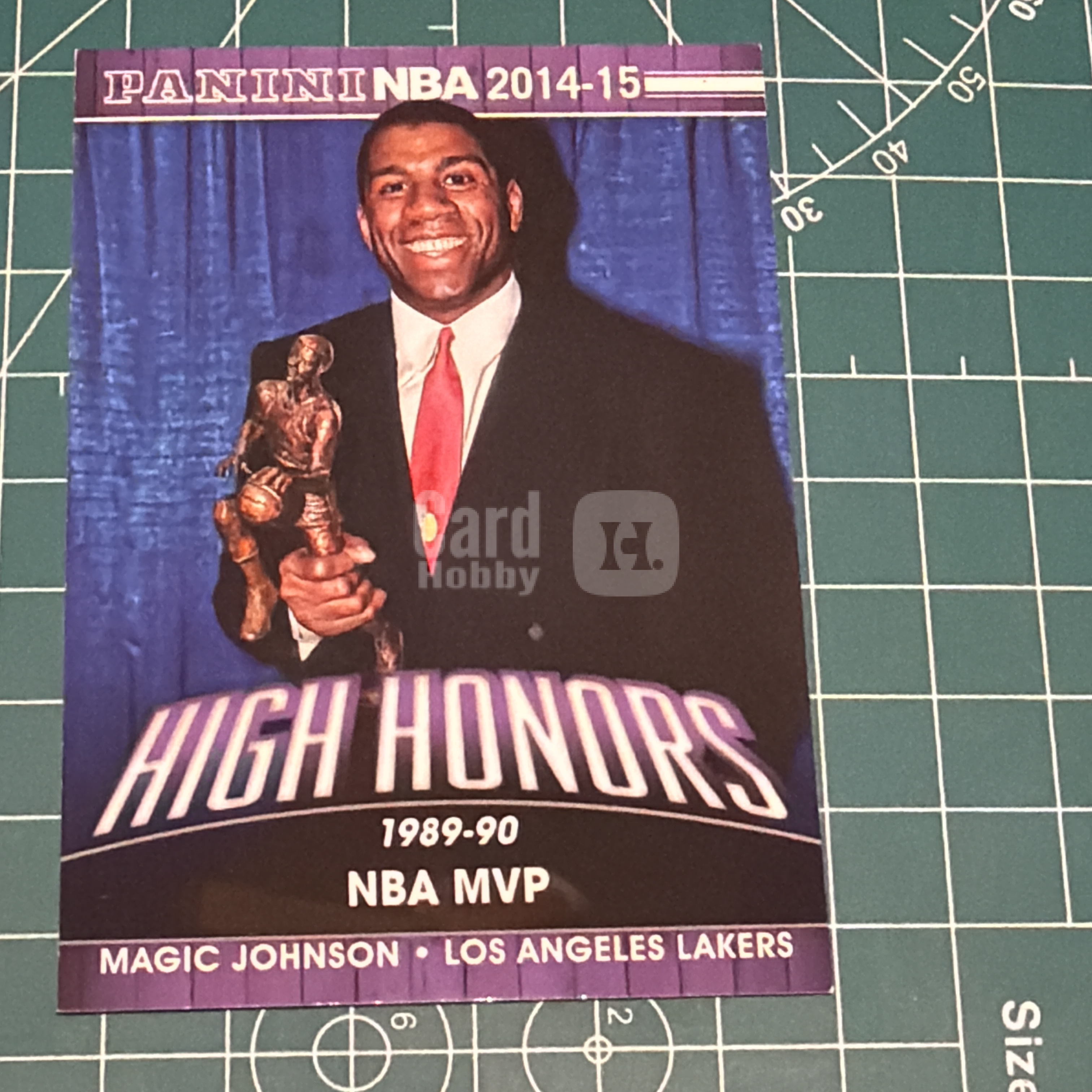 2014-15 Panini S.p.A Ervin Johnson 中雅图/中亚图 埃尔文约翰逊 魔术师 捧杯特卡 荣誉特卡 High Honors 老卡 绝版卡 稀有大比例