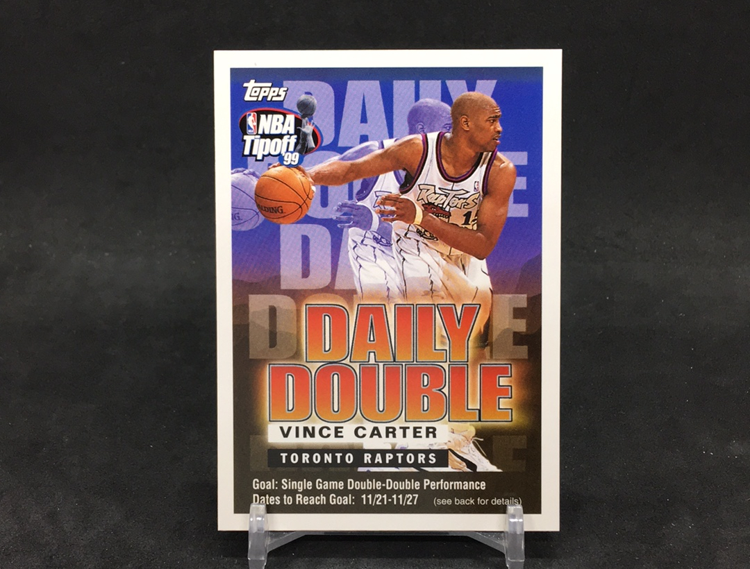 【DC拍卖】11.21 TOPPS TIP-OFF 大比例特卡 经典老特 实卡美如画 四大分卫之一 名人堂巨星 NBA历史最强扣将 半人半神 文斯 卡特