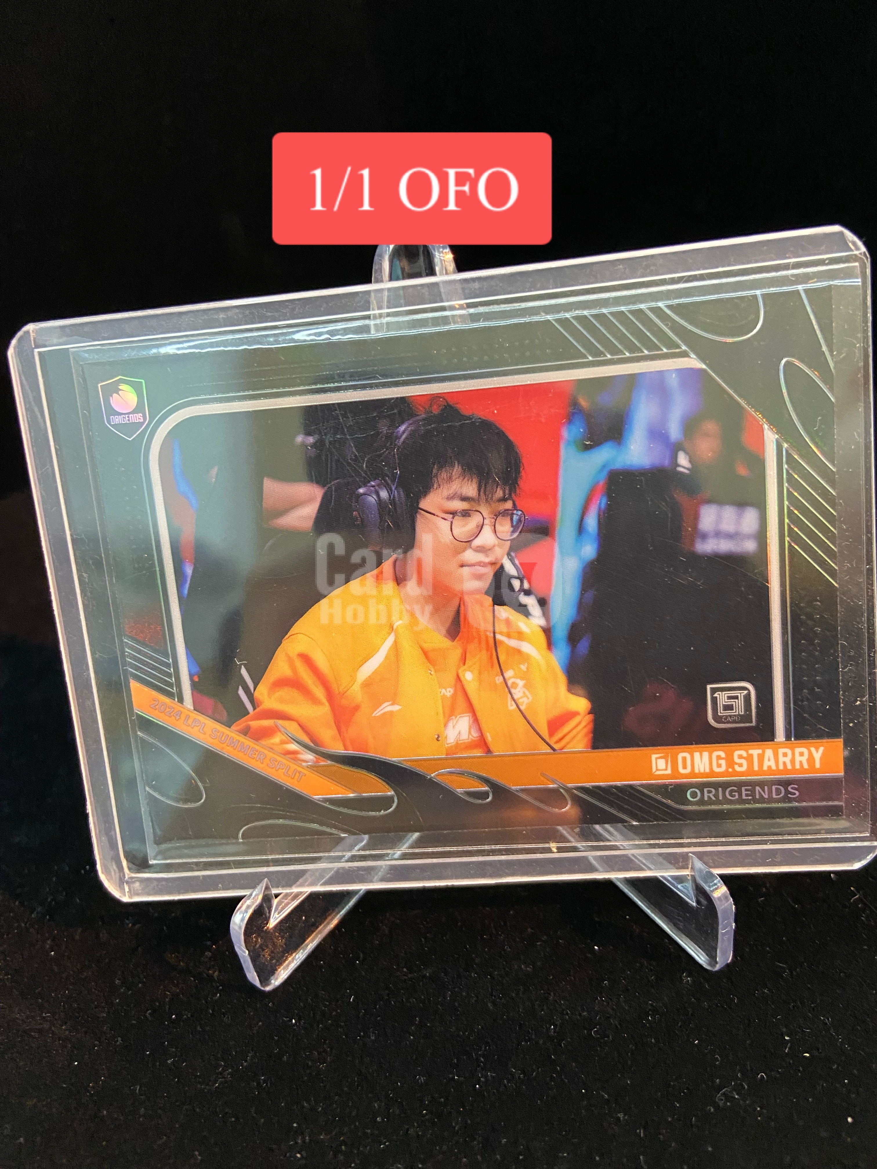 2026 Buffun LPL STARRY 1/1 OFO 黑折 闪光快照 现场卡 OMG 不凡玩品 英雄联盟 光启 佛总
