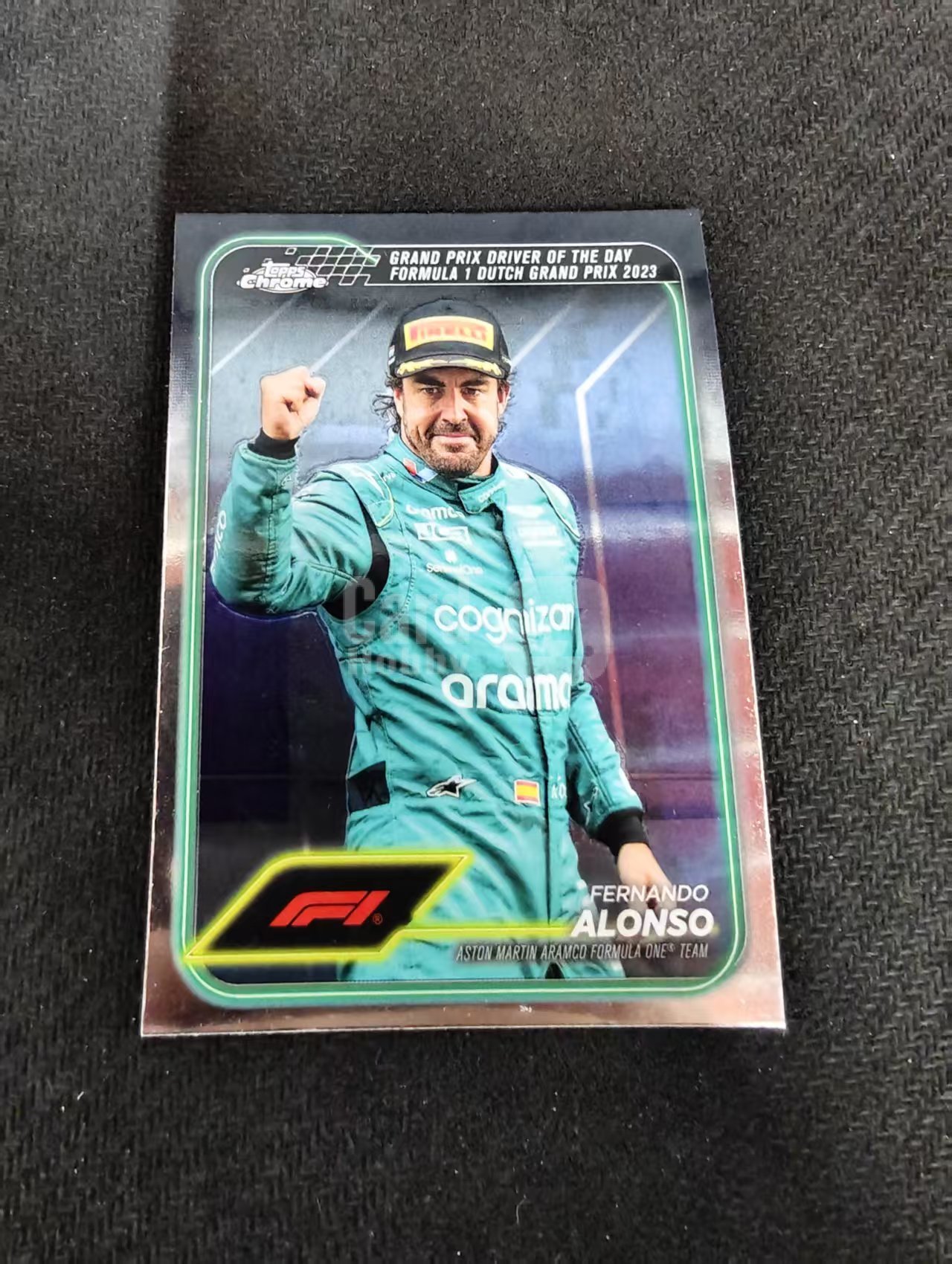 2024 Topps Chrome Fernando Alonso 费尔南多 阿隆索 F1 划痕 边角瑕疵 #171