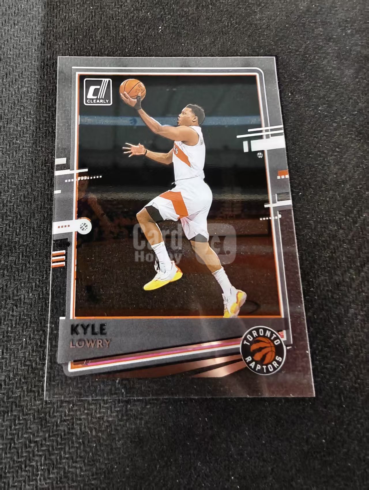 2020-21 Panini Clearly Donruss Kyle Lowry 猛龙 凯尔洛瑞 杜蕾斯 胶片 划痕 边角瑕疵 #39