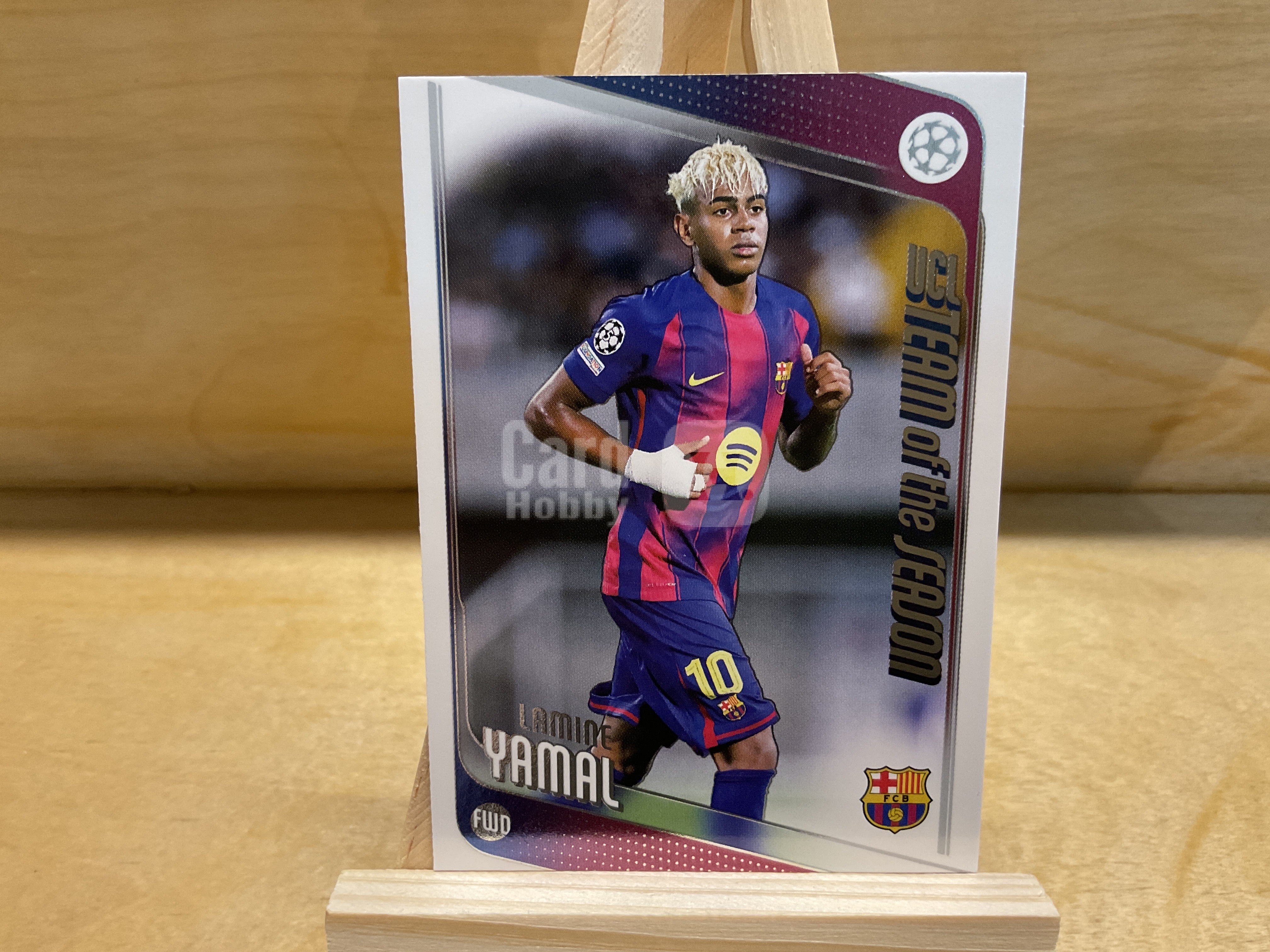 2026 Topps Topps Lamine Yamal #10 亚马尔 UCC 巴萨 巴塞罗那 拉明 欧冠 西班牙 Champions base