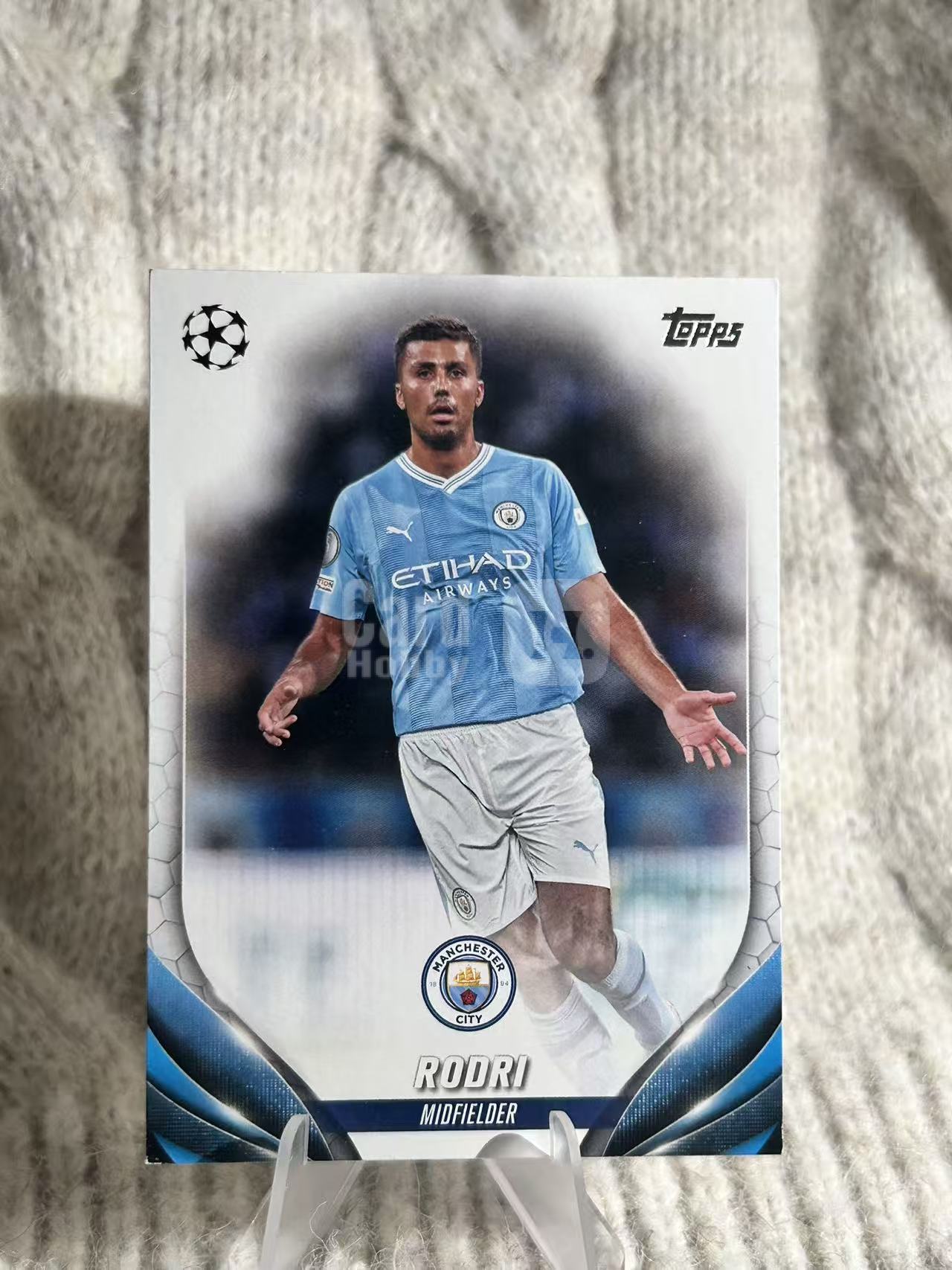 2024-25 Topps UEFA Champions League Jay Rodriguez 曼城中场,防守拦截强悍,传球调度顶级,球队中场基石,凑套必备