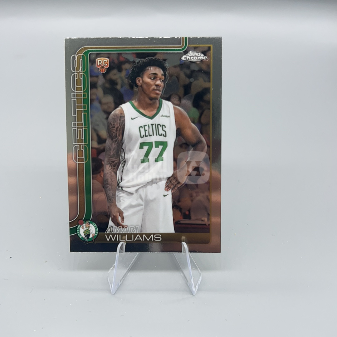 2025 Topps Chrome Amari Williams RC H 【顺丰速运 只合并不累计】topps 新秀RC 阿马里 威廉姆斯 base