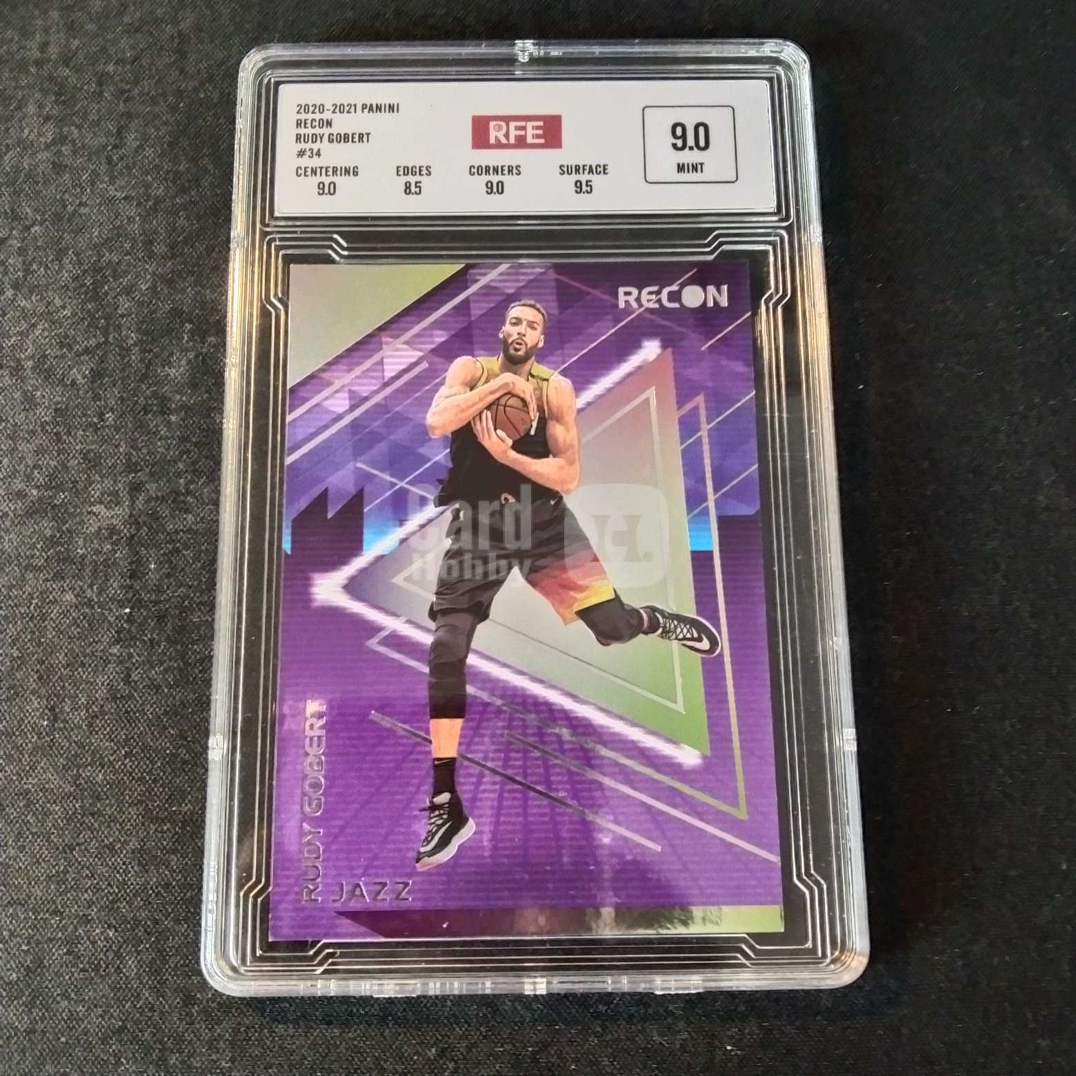 2020-21 Panini Recon 戈贝尔 评级卡 76人 实卡精美稀有 品质保障 投资收藏必备 保值回购 详情见说明 【蓝色星球】