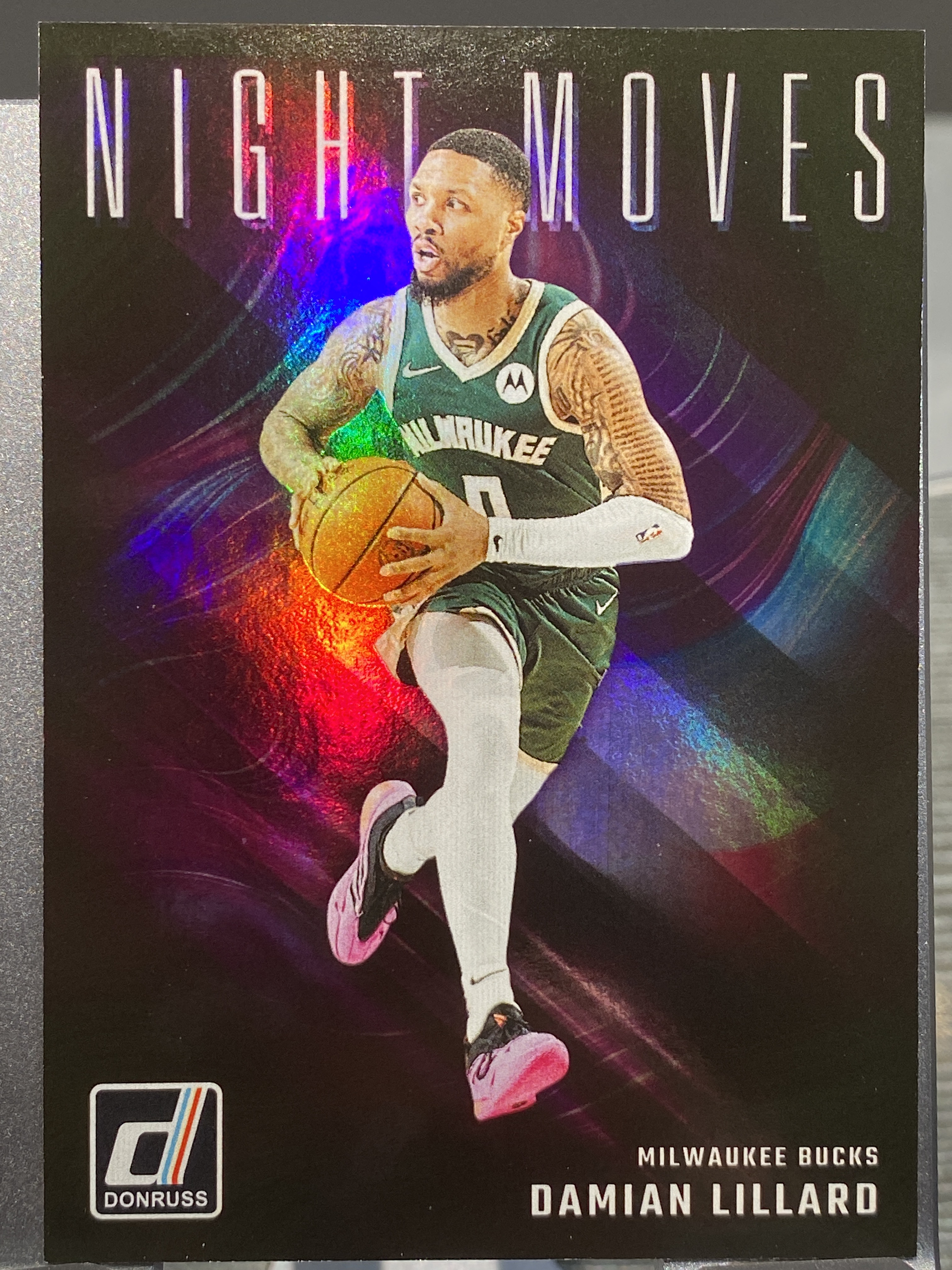 2024-25 【靓星代拍】 Donruss Damian Lillard 杜蕾斯 夜行者 达米安利拉德 利指导 NightNoves 大比例 卡品如图 专收凑套必备 #火