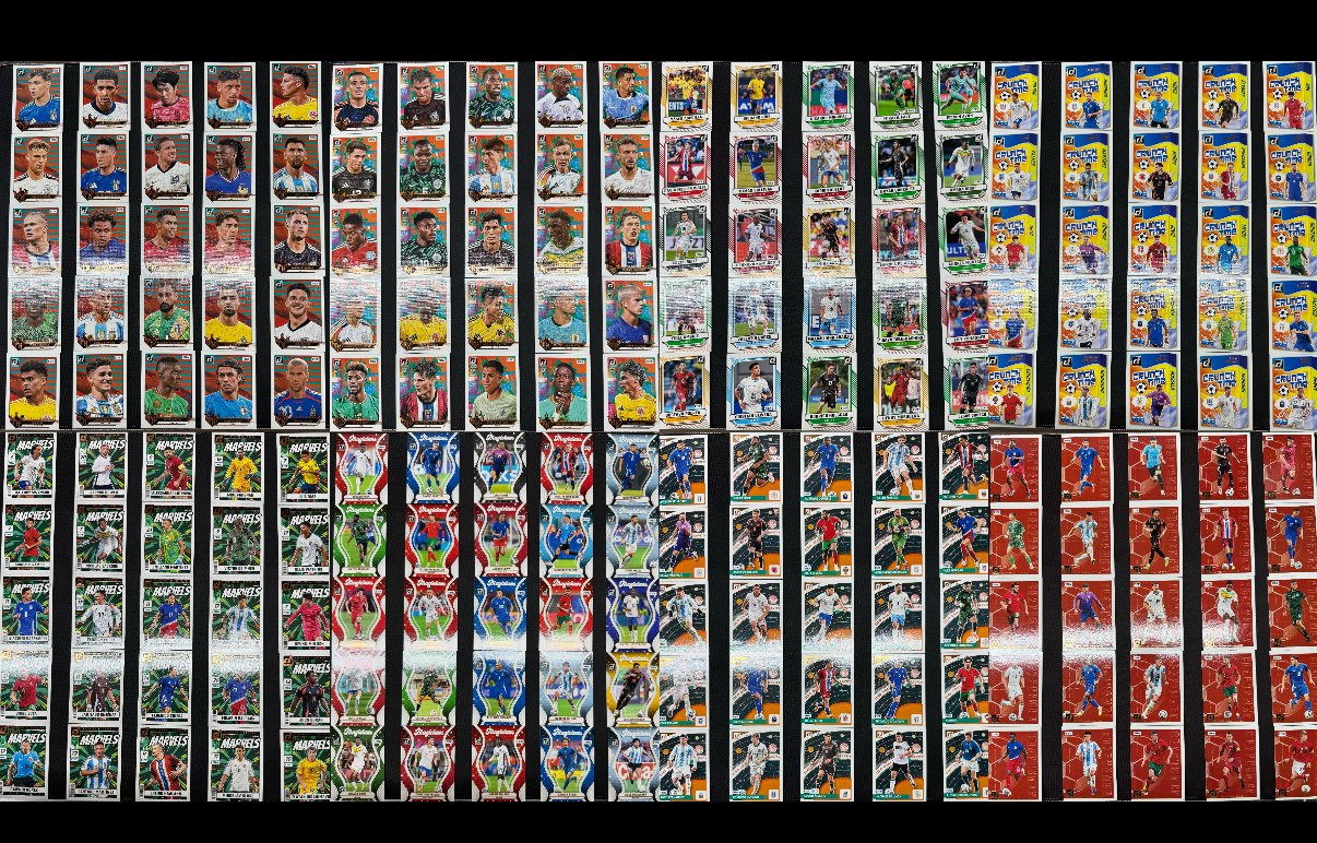 2024-25 Panini Donruss Cristiano Ronaldo 【小贝代拍】杜蕾斯 梅西 C罗 哈兰德 贝克汉姆 马拉多纳 特卡 铜平行 全套 油画 魔术师 8套 200张 不保卡品