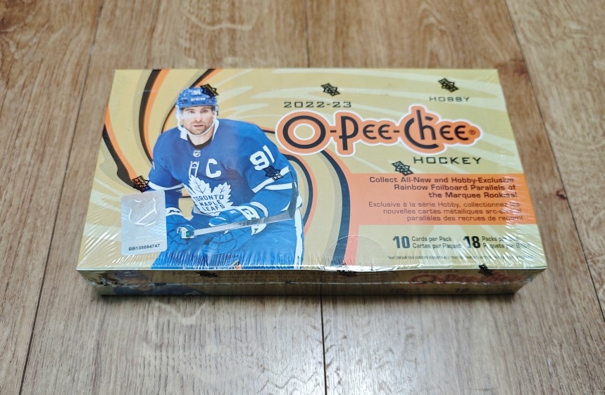 2022-23 Upper Deck O-Pee-Chee Hobby Hockey UD原盒卡 NHL北美职业冰球联盟 散盒 每盒180张 保1张稀有特卡 搏1/1 大比例SSP 签字 彩虹新秀RC