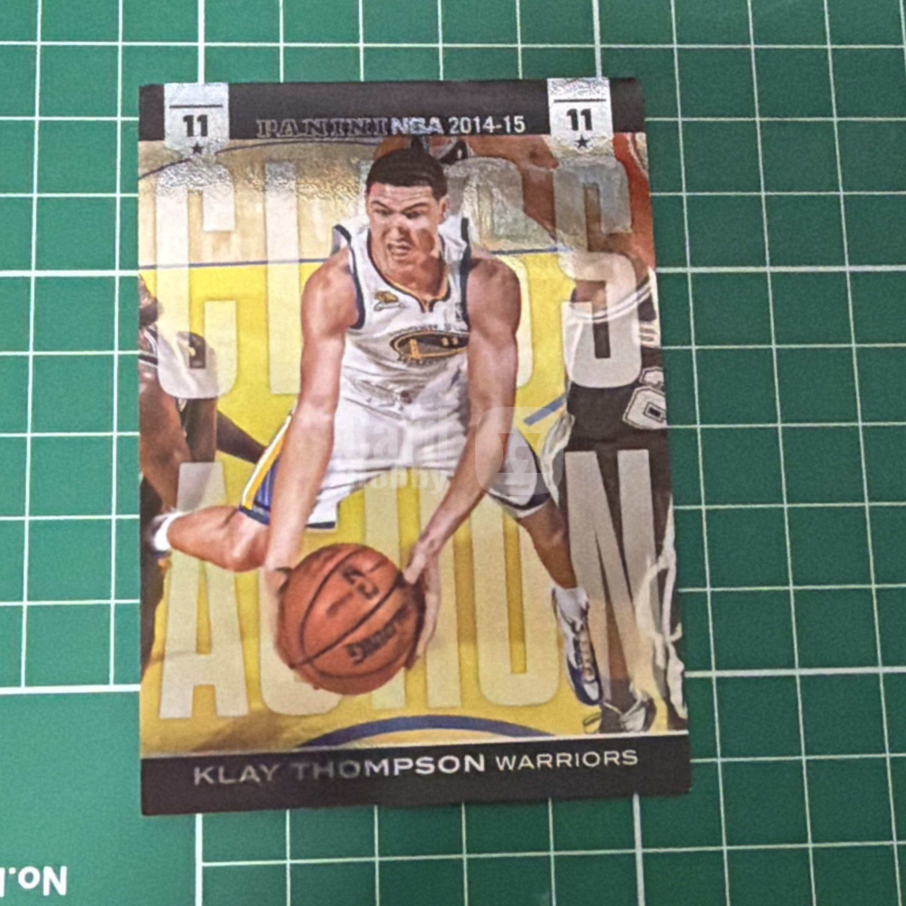 2014-15 Panini S.p.A Klay Thompson 中雅图/中亚图 克莱汤普森 Class Action特卡 闪卡 新秀年选图老卡 绝版卡 稀有大比例
