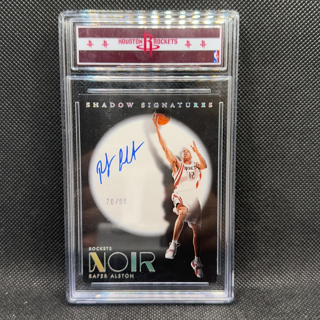 【Roseee代卖】2024-25 Panini Noir Rafer Alston 诺尔 拉夫 阿尔斯通 影子签字 卡签 99编 火箭 jeff