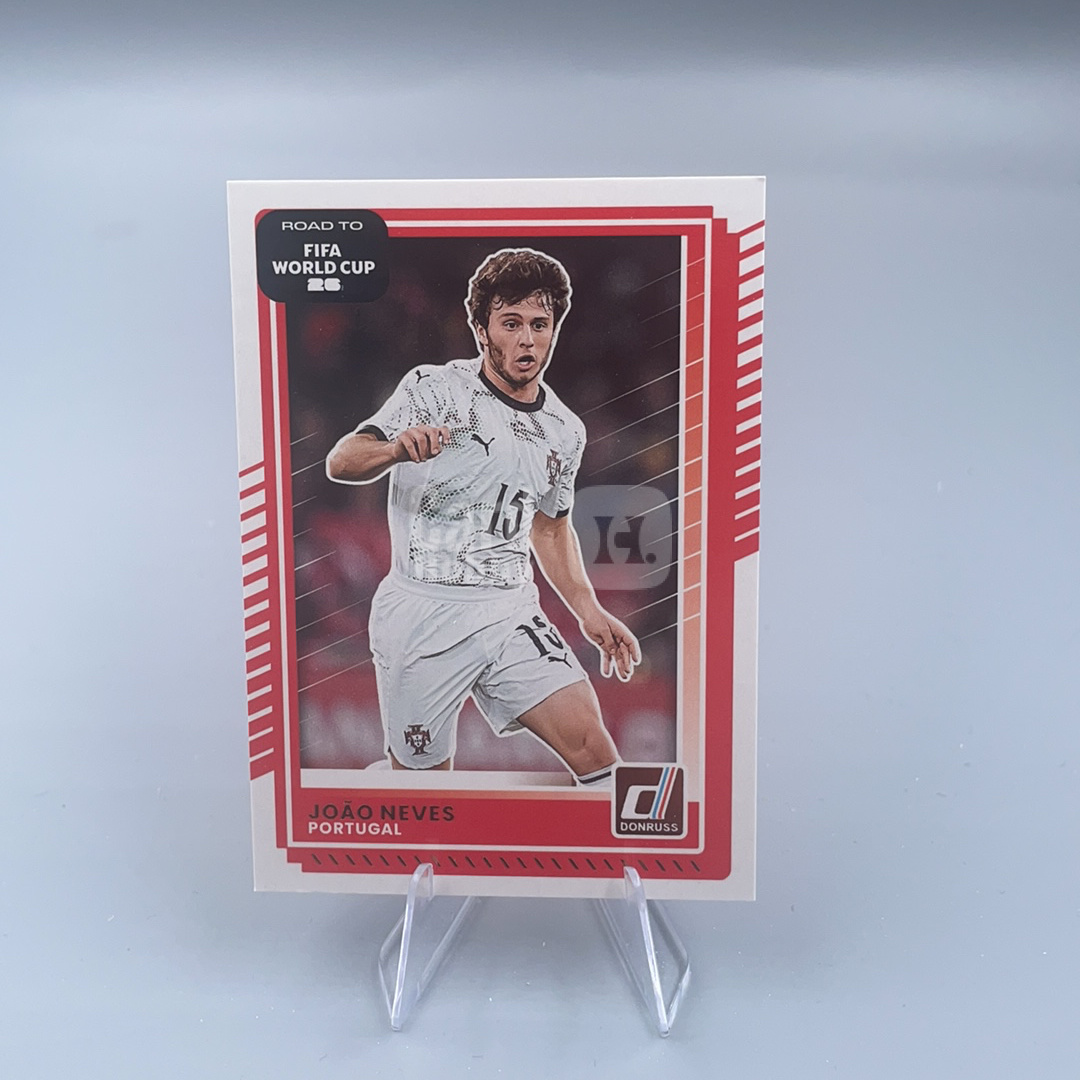 2025-26 Panini Donruss Joao neves 【顺丰速运 只合并不累计】杜蕾斯 美加墨世界杯 卡品如图 葡萄牙 内维斯 Z7
