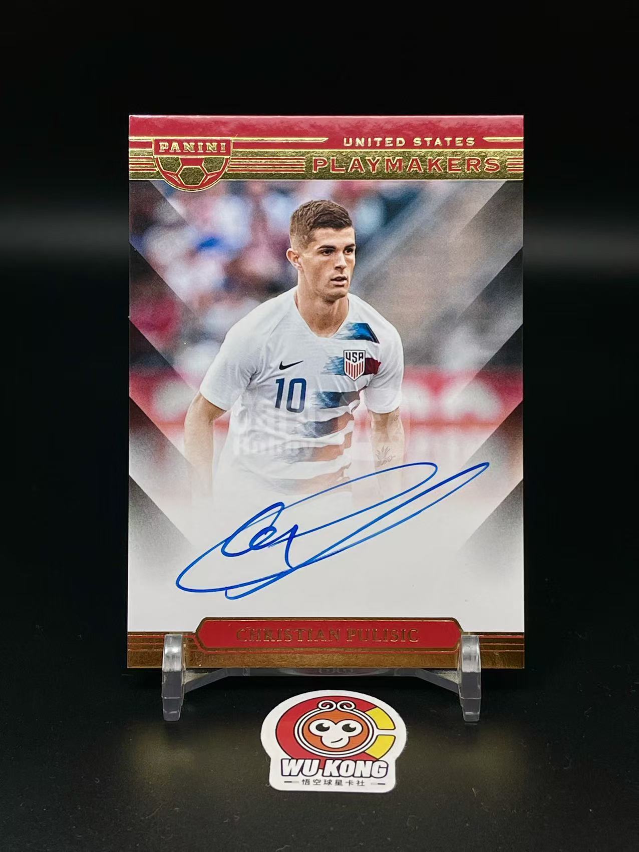 2019 Panini Eminence Christian Pulisic #P-CP 普利西奇 卡签 完美签字 美国队长 AC米兰 切尔西 世界杯 普利希奇 值得收藏 投资必备【悟空拍卖】