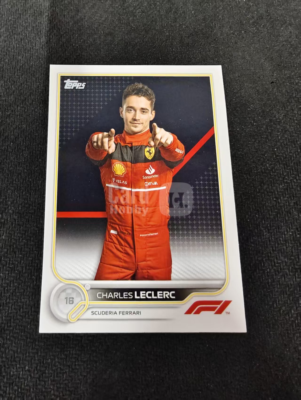 2022 Topps F1 Charles Leclerc 法拉利 夏尔 勒克莱尔 划痕 边角瑕疵@25