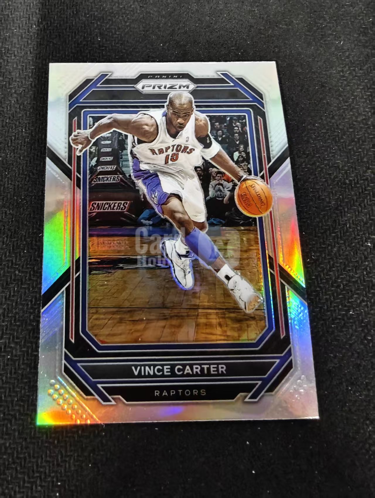2022-23 Panini Prizm Vince Carter PZ 文斯 卡特 猛龙 银折 PZ 划痕 边角瑕疵 #274