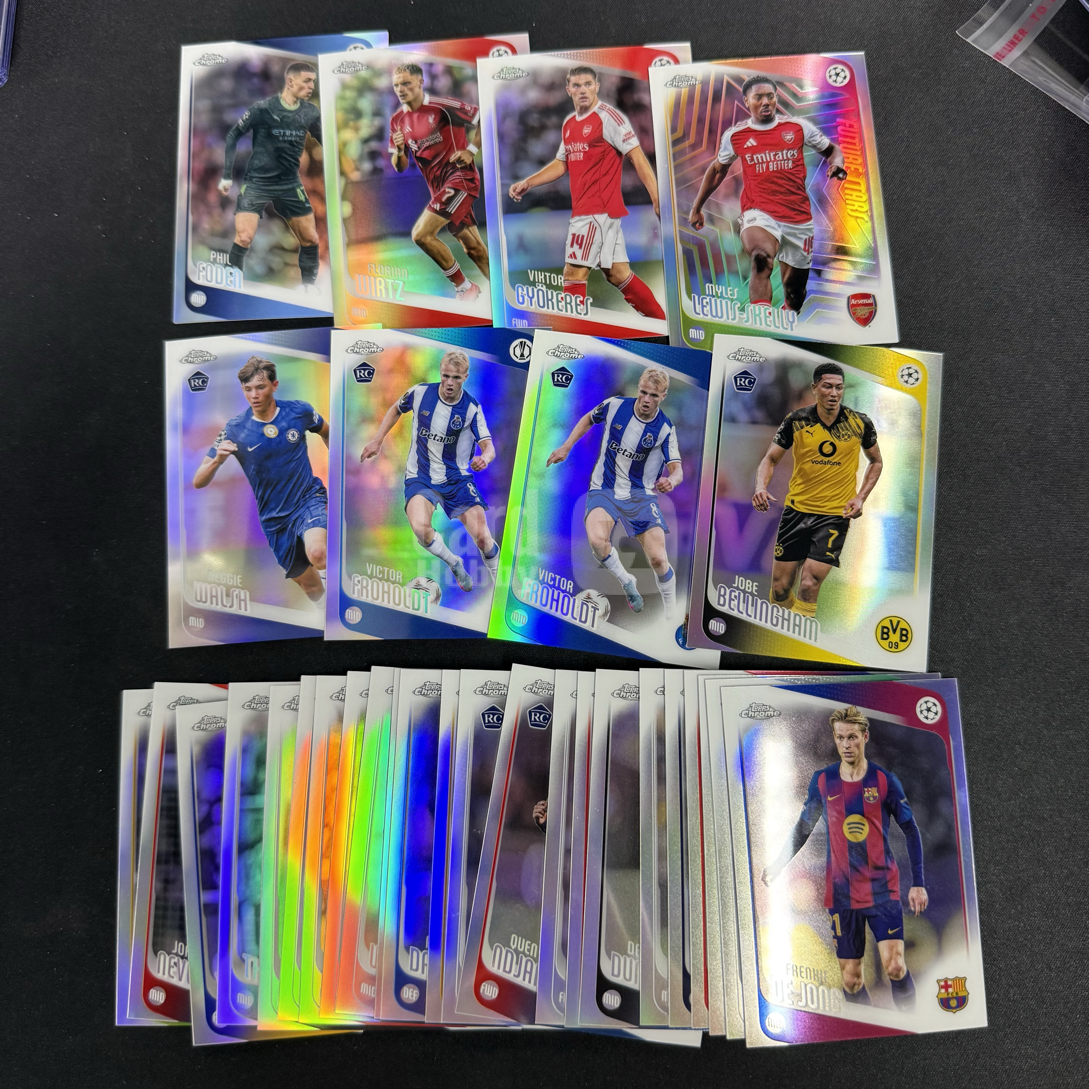 2025-26 Topps Chrome Florian Wirtz 【SC拍卖】tc 维尔茨 斯凯利 哲凯赖什 新秀 沃尔什 银折 折射 lot 收藏必备(小骆)
