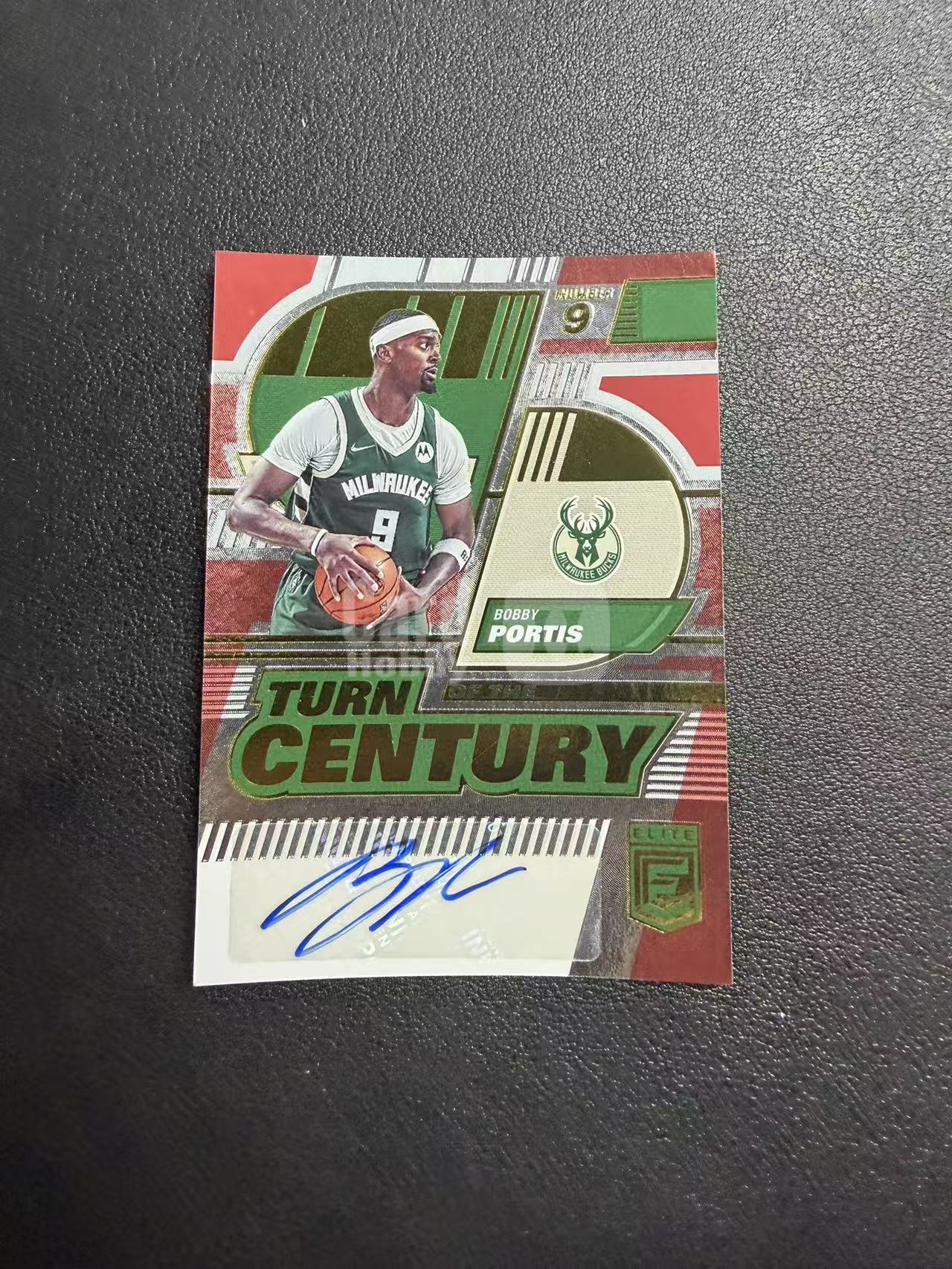 2022-23 Panini Elite Bobby Portis 精英 雄鹿 鲍比 波蒂斯 49编 红折 签字 签名 卡品如图 榊