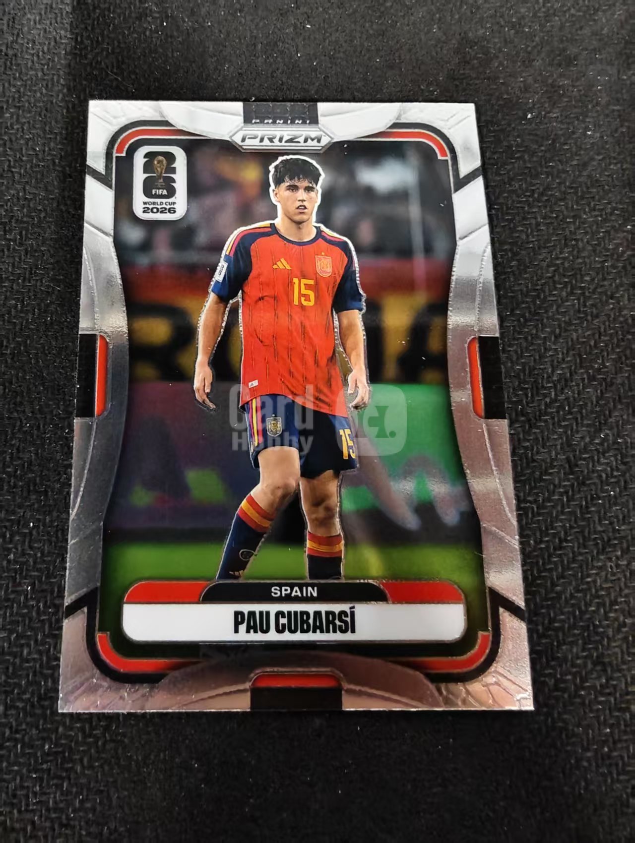 2026 Panini World Cup Prizm Pau Cubarsi 保 库巴西 西班牙 PZ世界杯 划痕 边角瑕疵#65