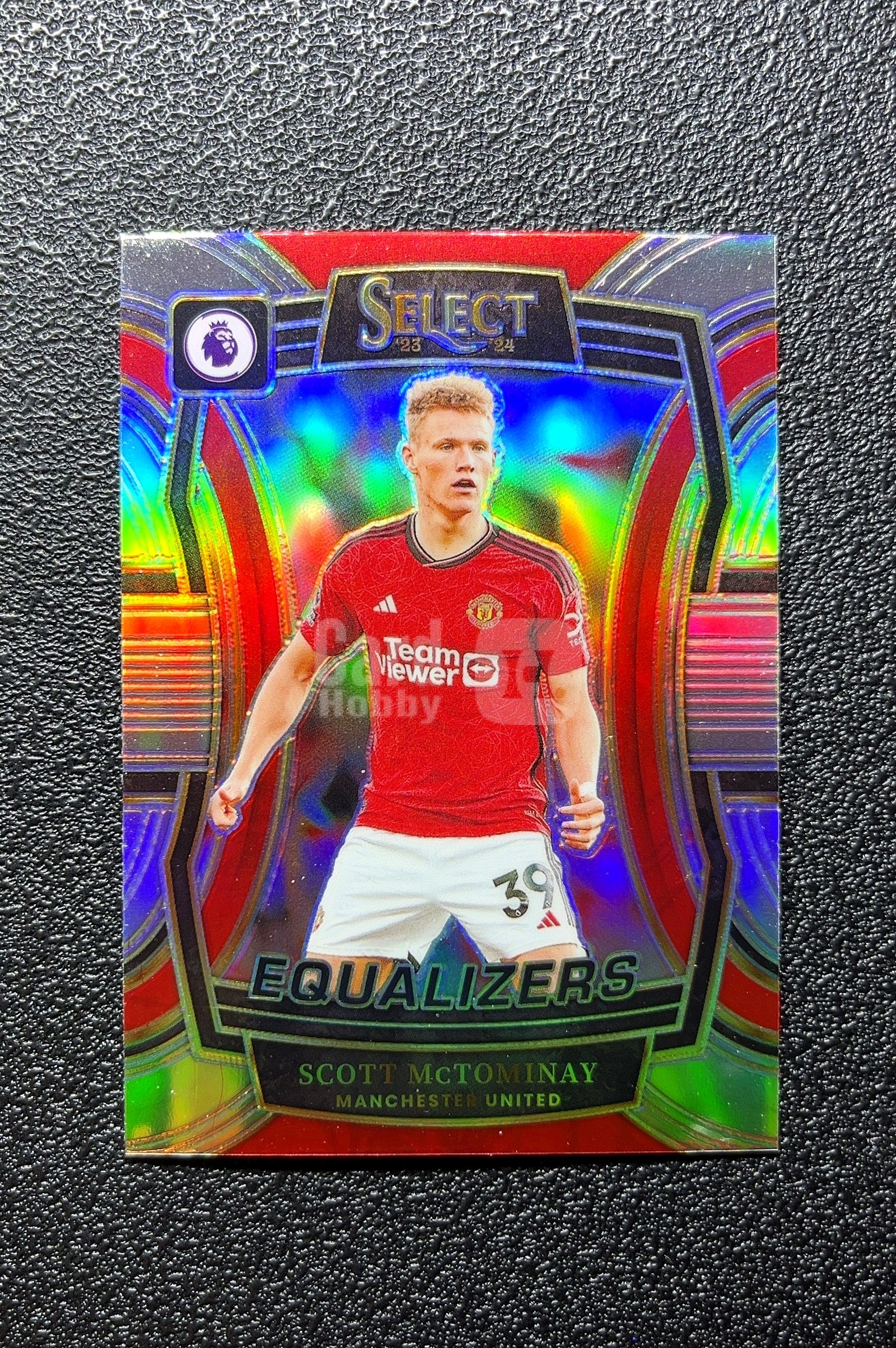 【小白1%代卖】2023 Panini Select Equalizers 扳平 Scott McTominay 斯科特·麦金尼 卡品如图 高价值 #14 Manchester 0809