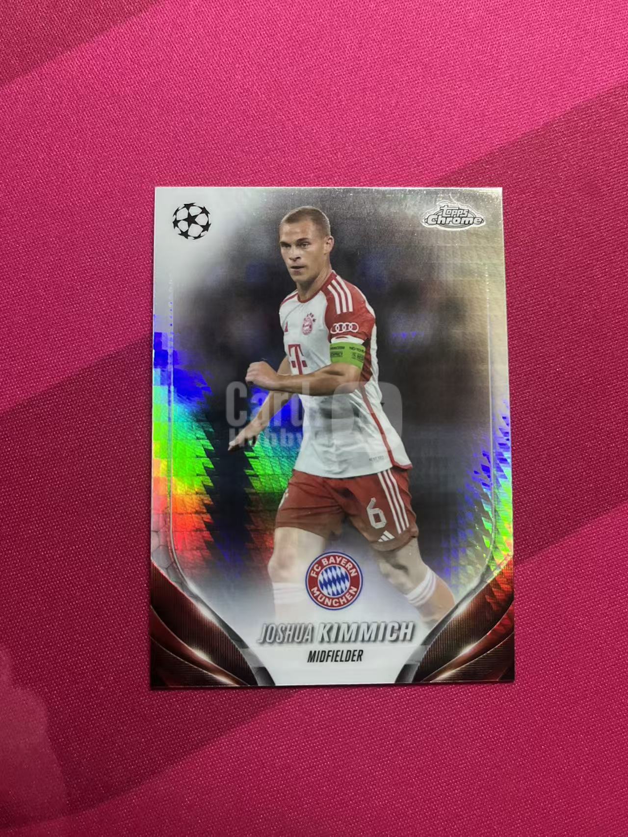 2024 Topps Chrome Joshua Kimmich #72 基米希 拜仁慕尼黑 拜仁 欧冠 德国 约书亚 折射 蓝宝石 TC C11