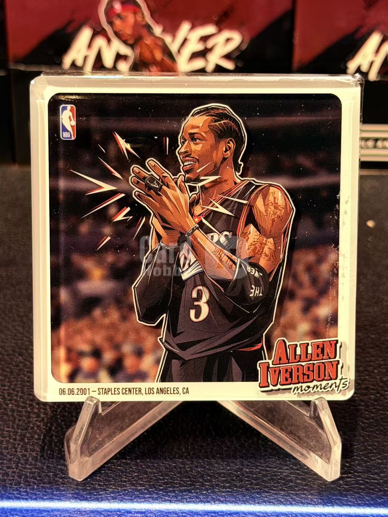 2026 Nuts Collect 艾弗森时刻系列磁吸贴 Allen Iverson 冰箱贴 鼓掌 4