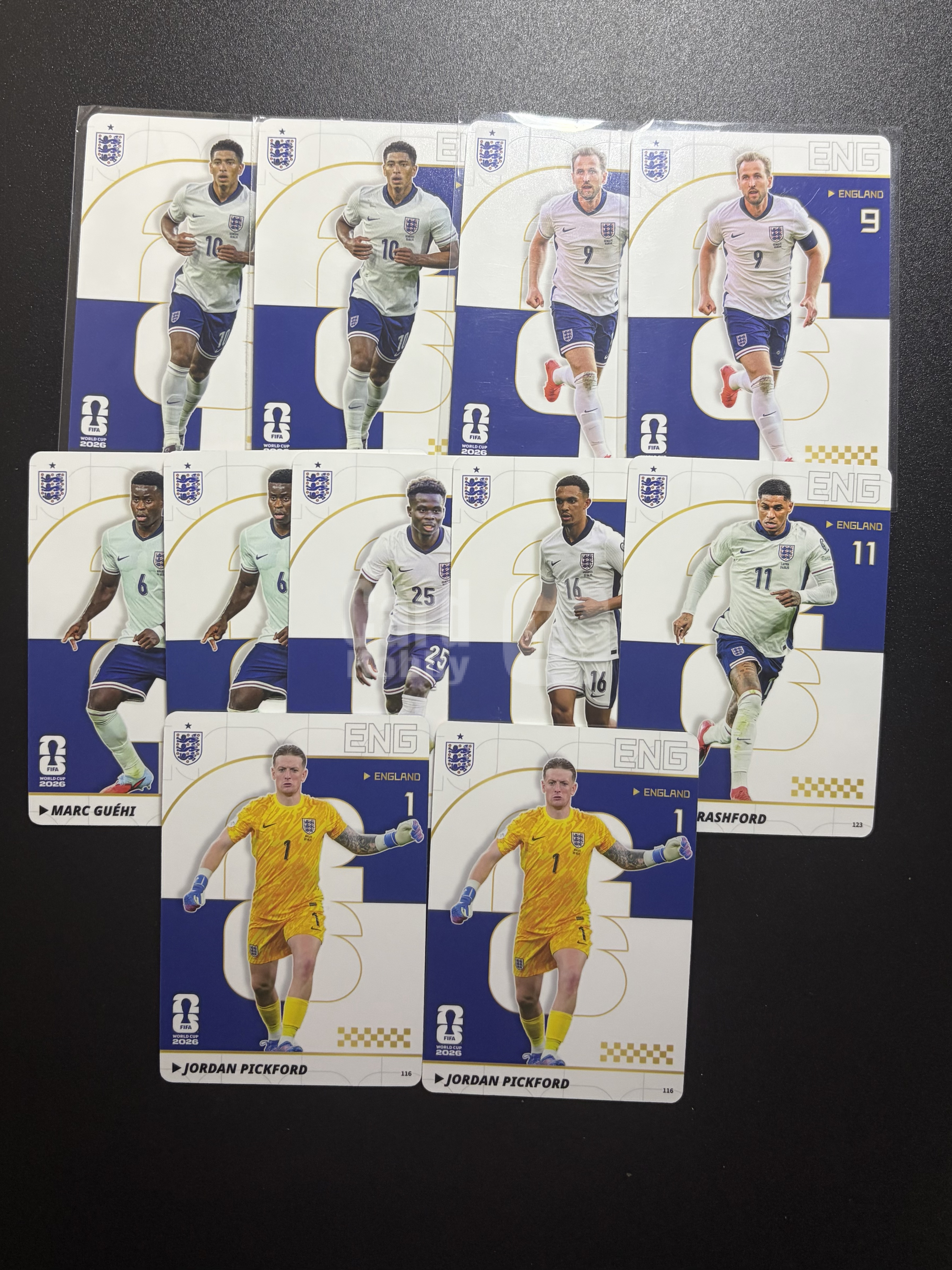 【lge代卖】2026 panini fifa world cup lot 三狮军团 英格兰 凯恩 贝林厄姆 萨卡… base 世界杯 卡游 闲杂人等