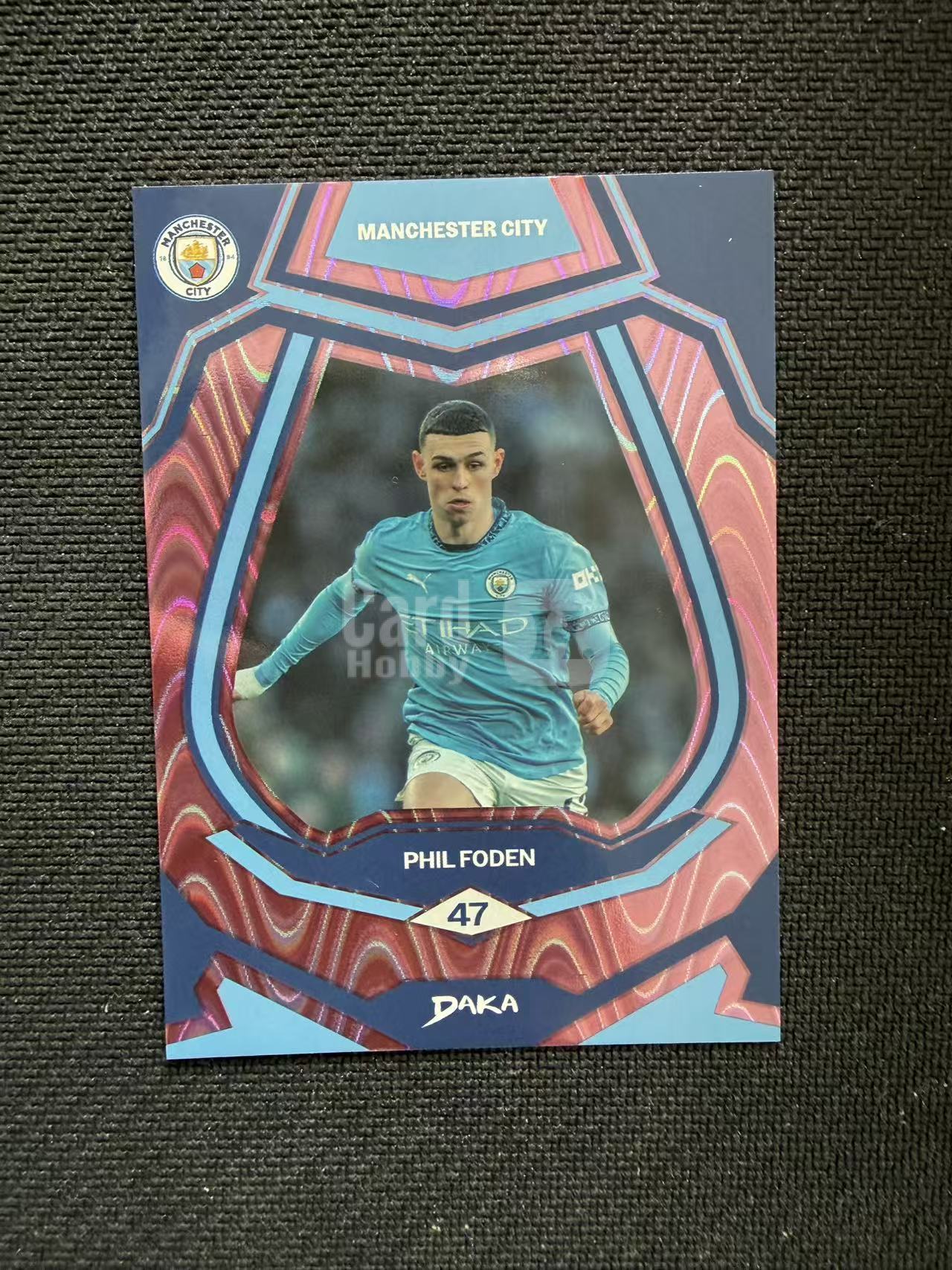2025 DAKA Phil Foden 菲尔 福登 曼城 粉地震折 75编 收藏必备