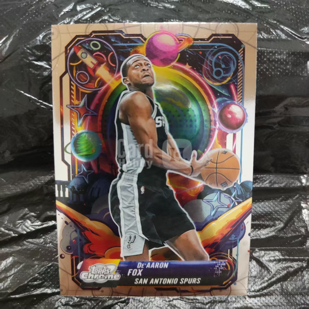 2025-26 Topps NBA Topps Cosmic Chrome De'Aaron Fox 达龙 福克斯 propulsion特卡 国王队 收藏必备 可累计 回收球星卡