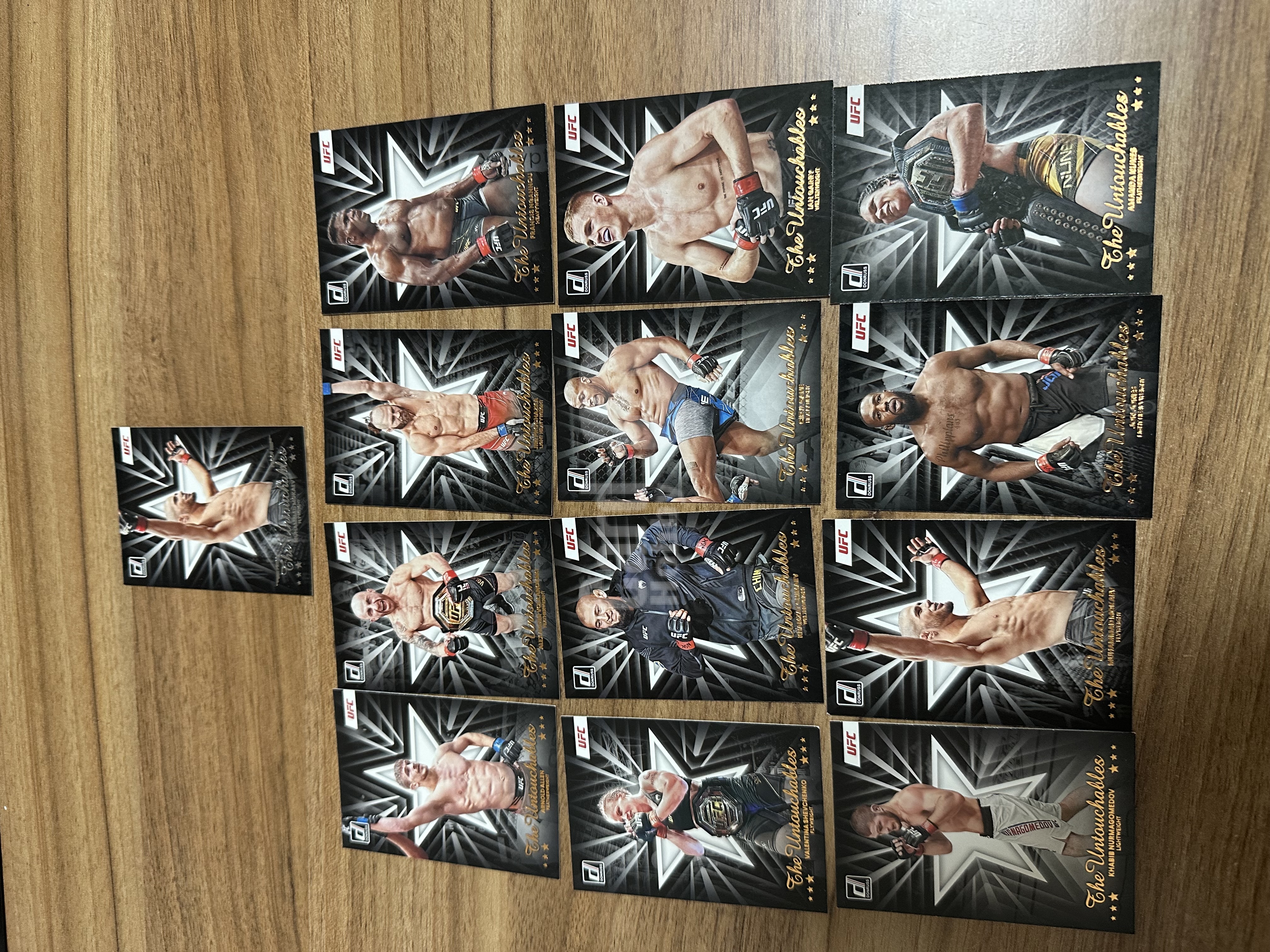 2023 Panini Donruss UFC The Untouchables(不可撼动 / 无懈可击)特卡 lot13