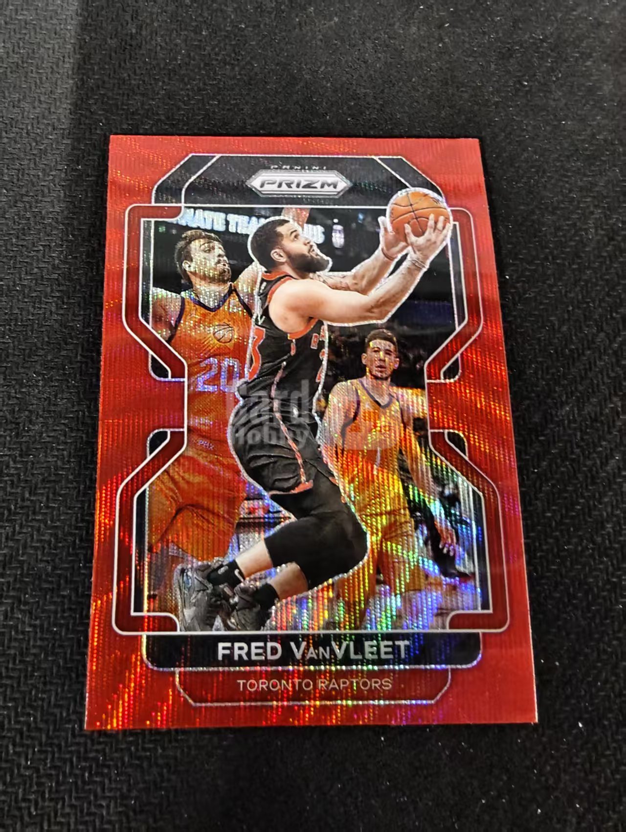 2021-22 Panini Prizm Fred VanVleet 弗雷德 范弗利特 范乔丹 猛龙 红波纹 PZ 划痕 边角瑕疵 #232