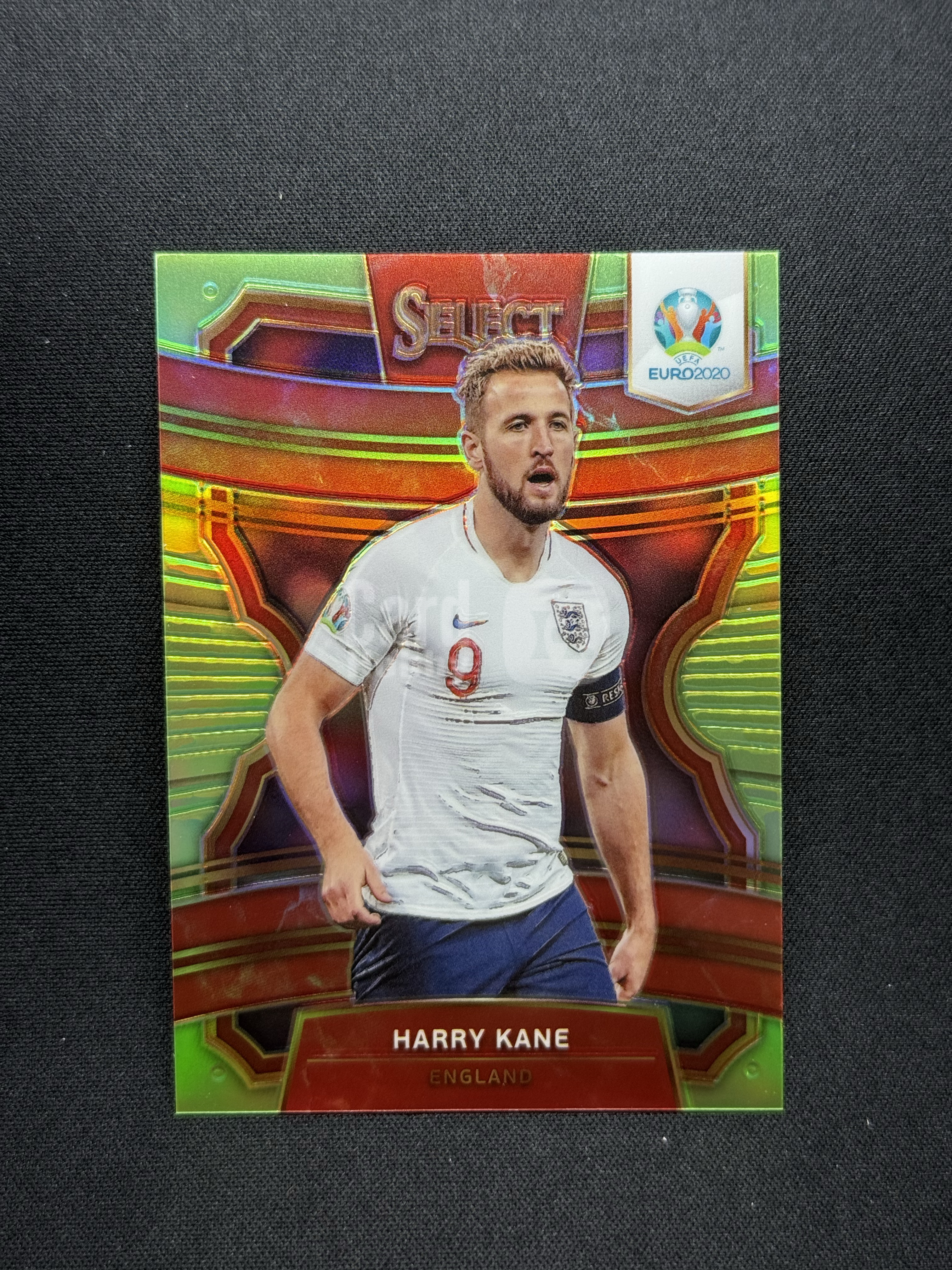 2020 Panini Select Harry Kane 【小贝代拍】欧洲杯 Select 英格兰 拜仁 热刺 凯恩 绿折 /149编 瑕疵如图 拍前看描述 H EW