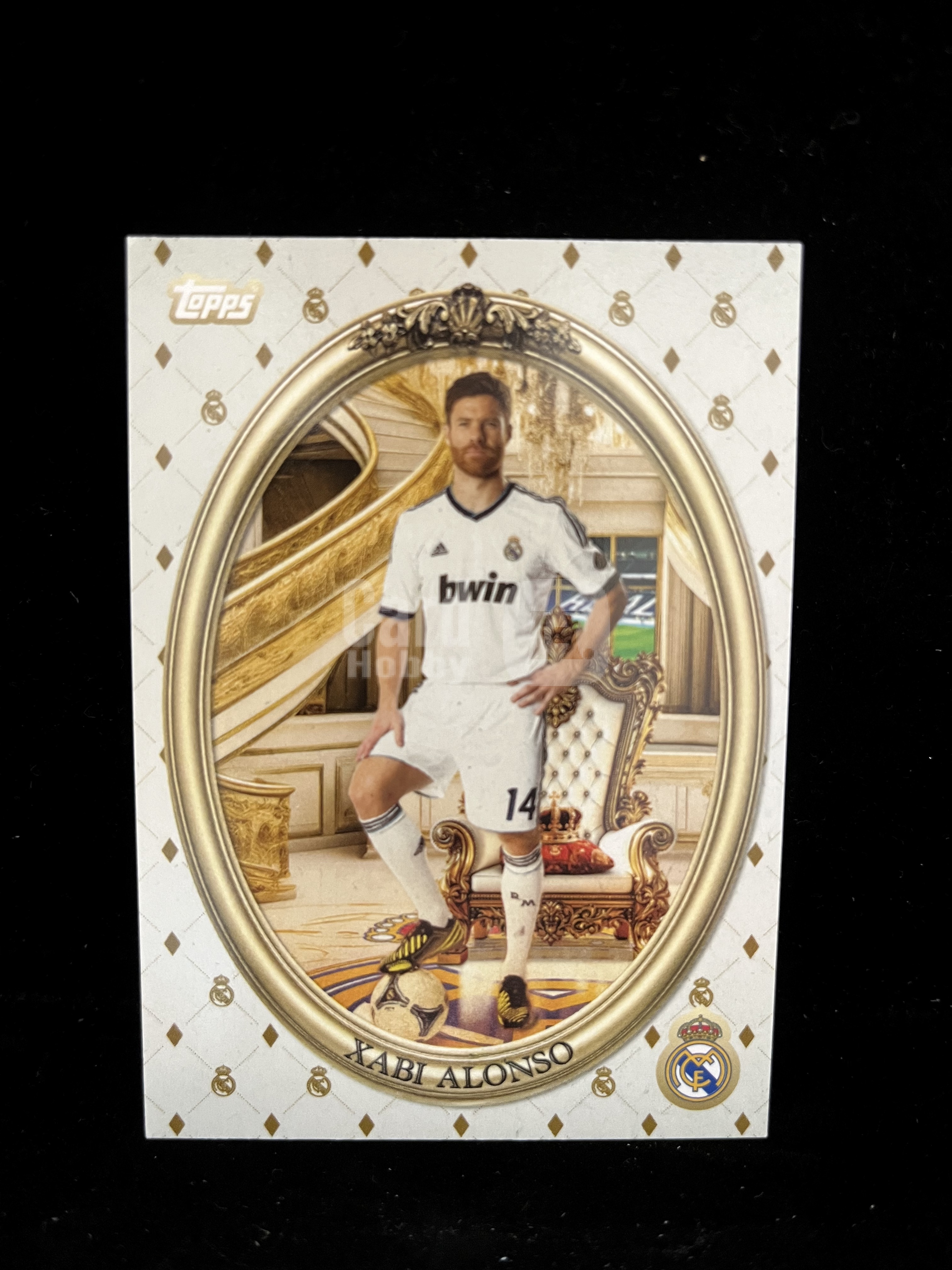 免费代拍 Topps Real Madrid Fan Set 西甲 哈维·阿隆索 Xabi Alonso 卡品如图#B097