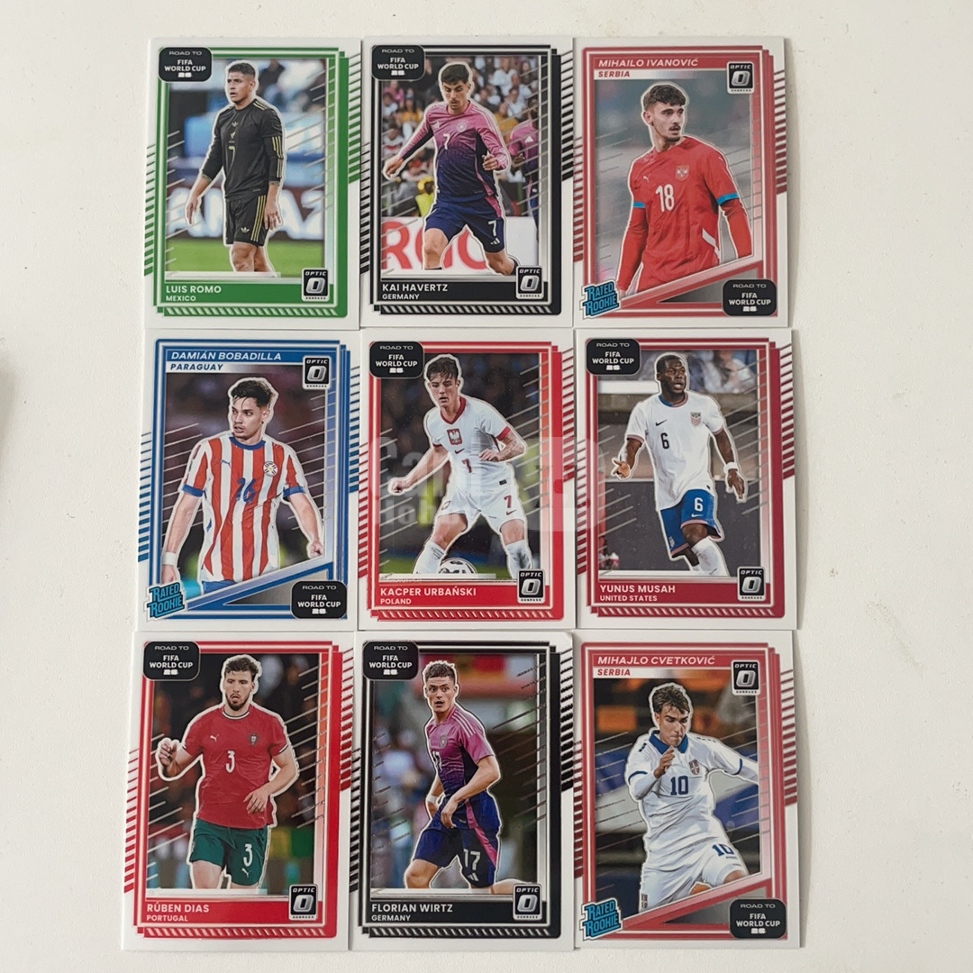 2025-26 Panini Donruss Kai Havertz 【顺丰速运 只合并不累计】杜蕾斯 世界杯 卡品如图 Z3 19