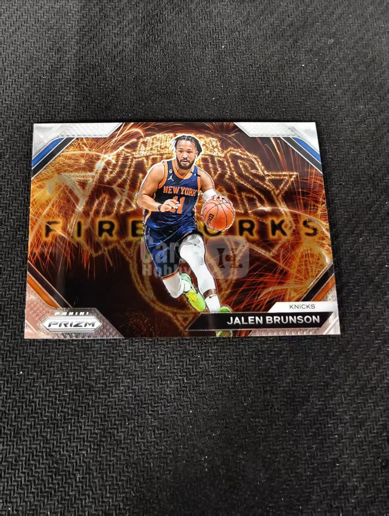【可合并,不累计】2023-24 Panini Prizm Jalen Brunson 贾伦 布伦森 尼克斯 烟花特卡 PZ 不保卡品 介意勿拍 #4
