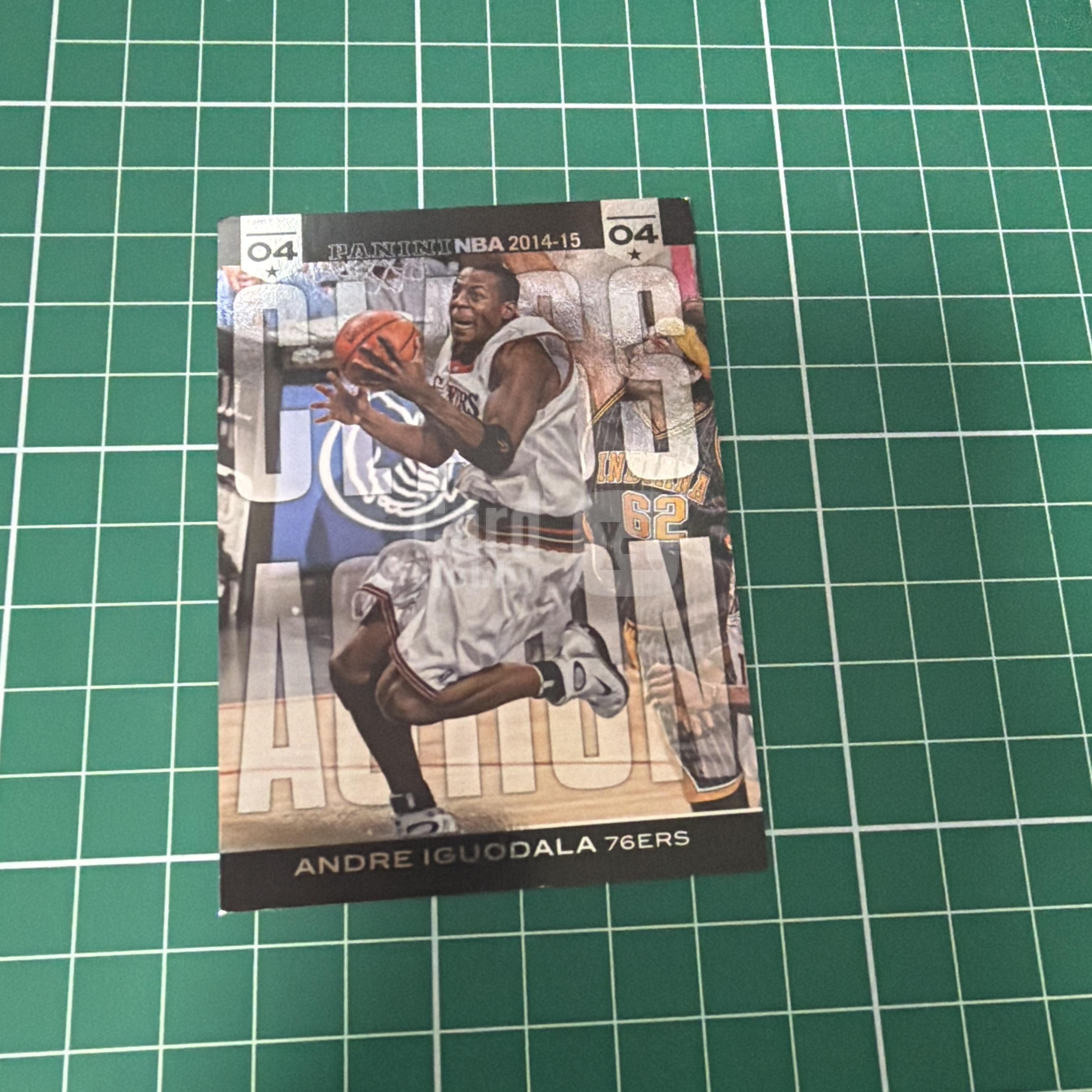 2014-15 Panini S.p.A Andre Iguodala 中雅图/中亚图 安德烈伊戈达拉 一哥 Class Action特卡 闪卡 新秀年选图老卡 绝版卡 稀有大比例