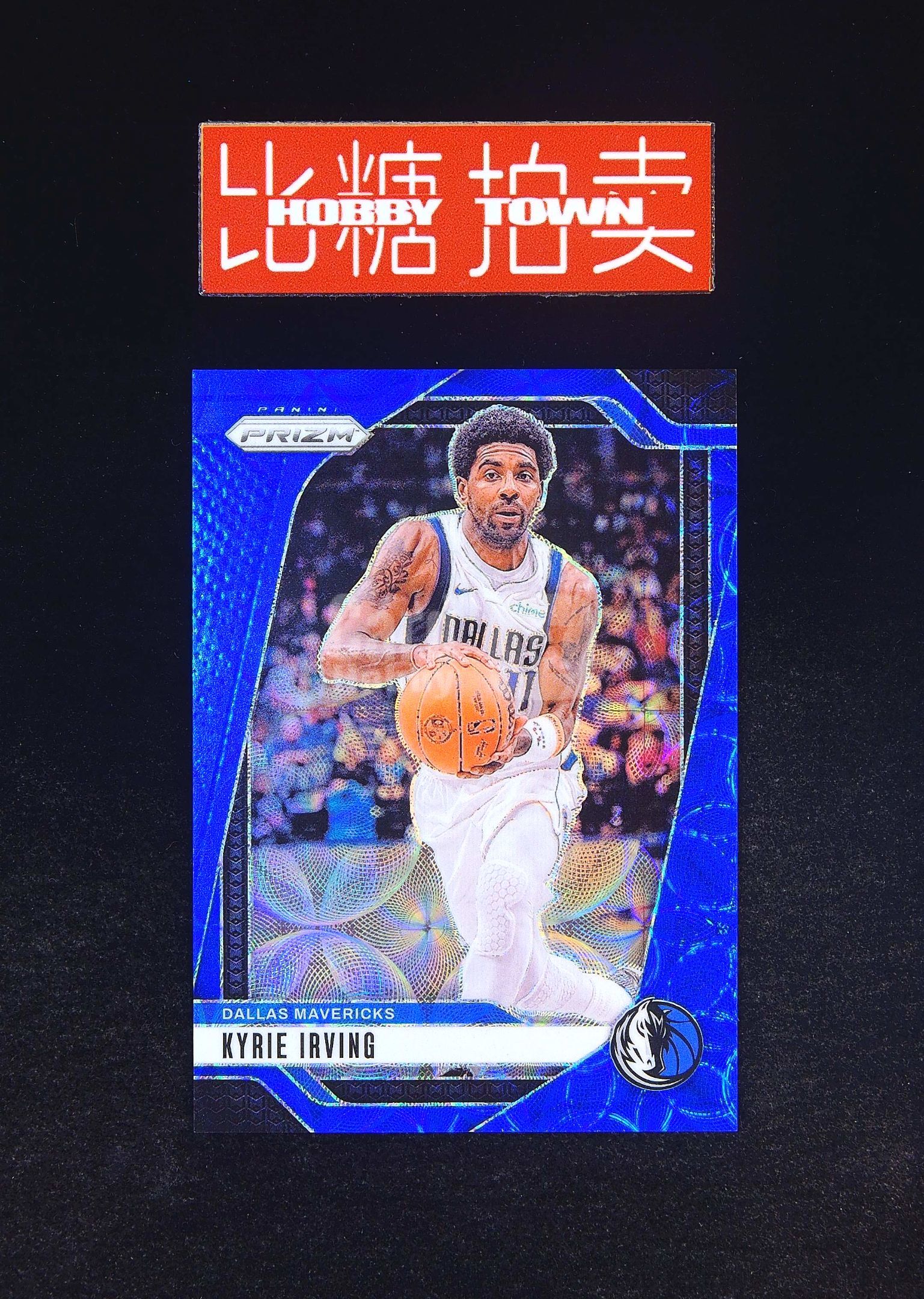 2024-25 Panini Prizm Kyrie Irving 【比糖拍卖】凯里 欧文 欧神仙 /49编超低编 蓝圈圈折 Blue Choice Prizm PZ彩虹折射投资首选轻印（阿勒泰