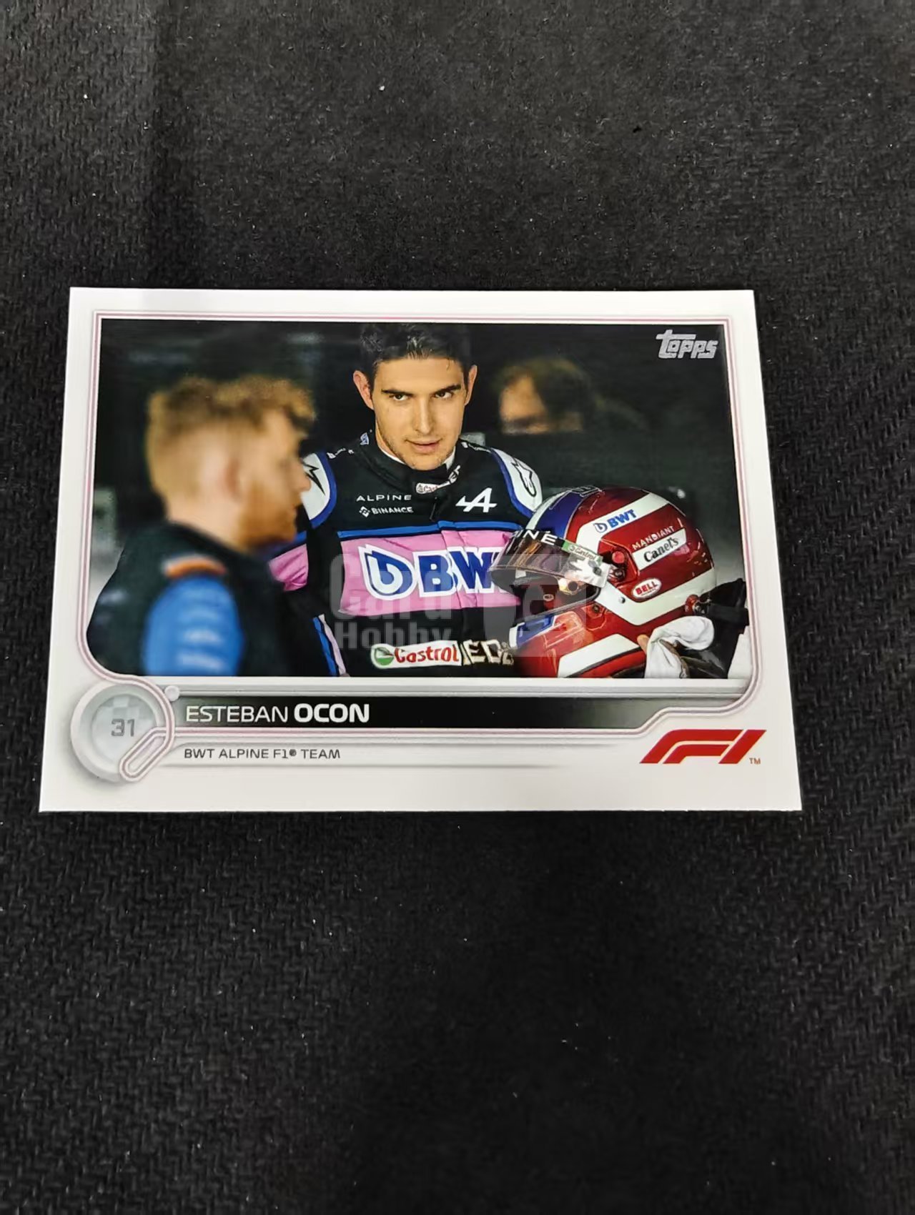 2022 Topps Chrome Esteban Ocon F1 阿尔滨车队 埃斯特班 奥康 划痕 边角瑕疵 @42