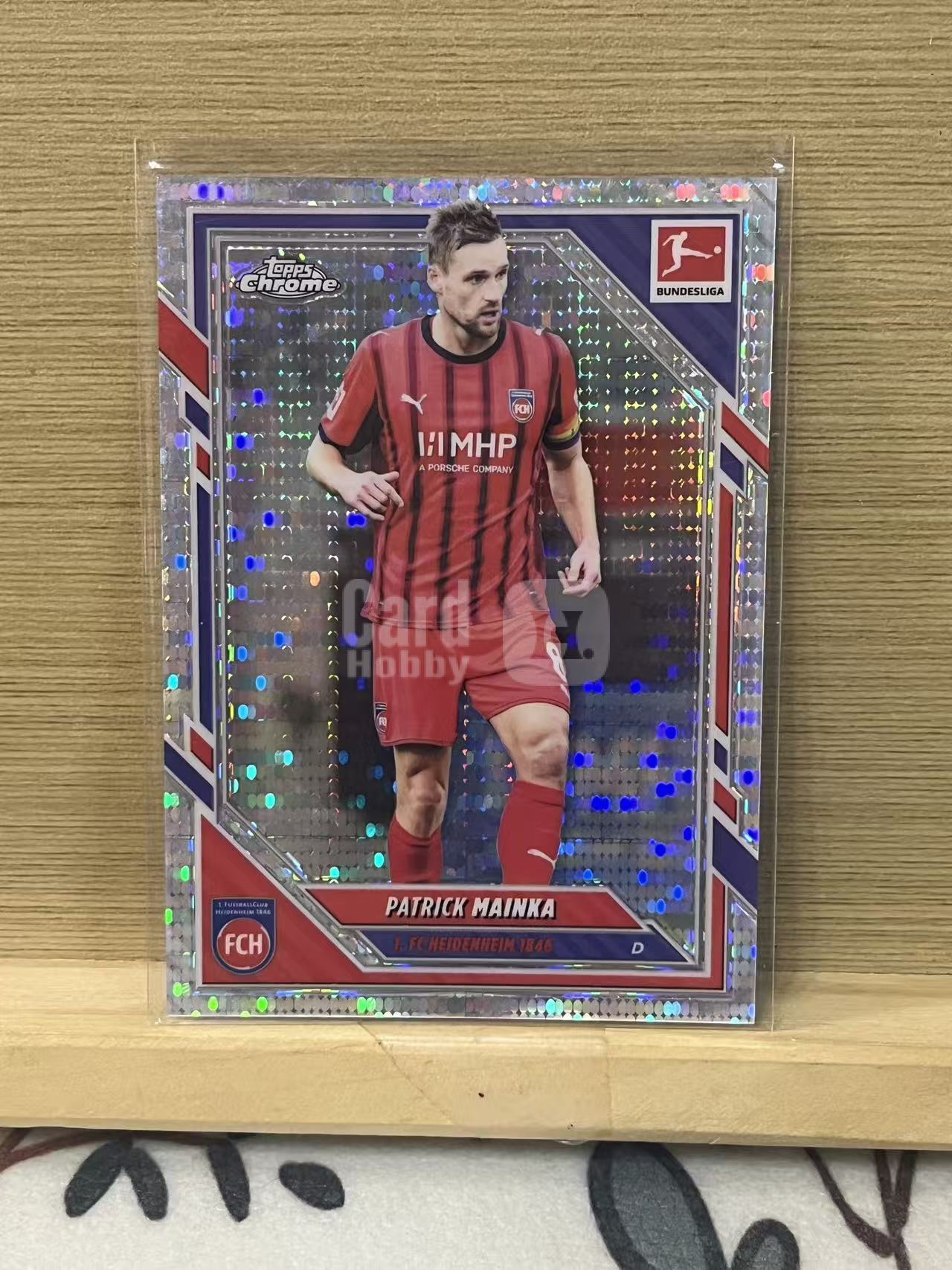 2026 Topps Chrome patrick mainka 帕特里克 迈因卡 脉冲折 海登海姆 银折 德甲 实卡精美 卡品如图 LZ14
